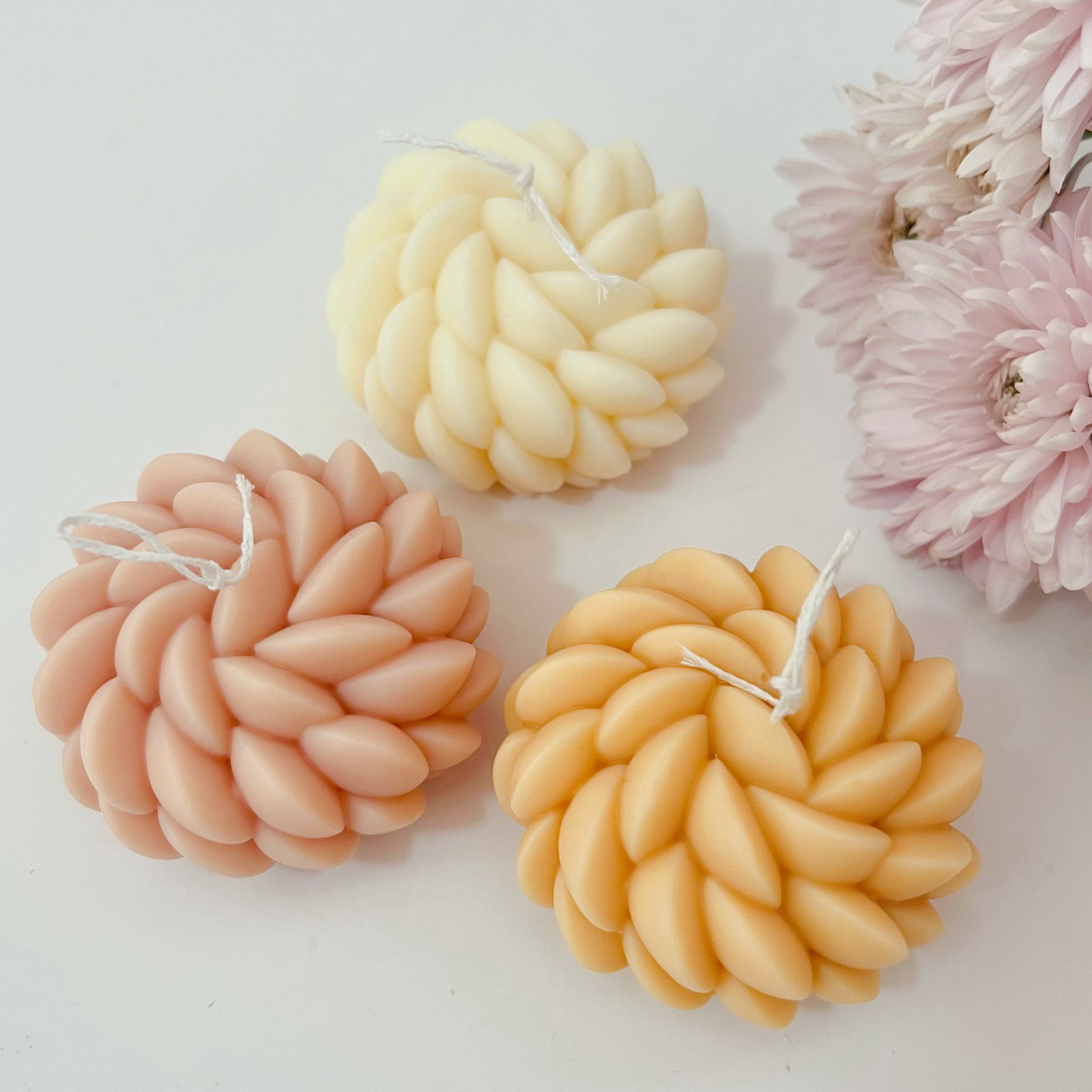 Succulent Scented Soy Flower Candle - Cute Gift Ideas | LMJ Candles