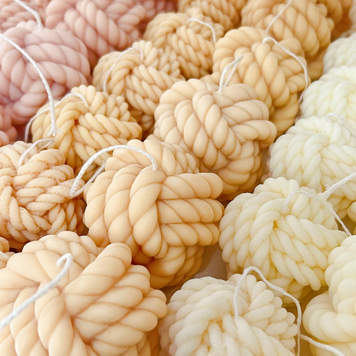 Yarn Ball Scented Soy Candle - Unique Home Décor | LMJ Candles