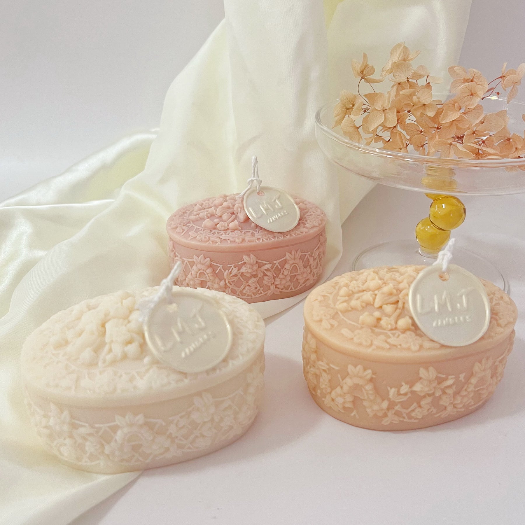 Keepsake Box Soy Candle - Lily Of The Valley Candle | LMJ Candles