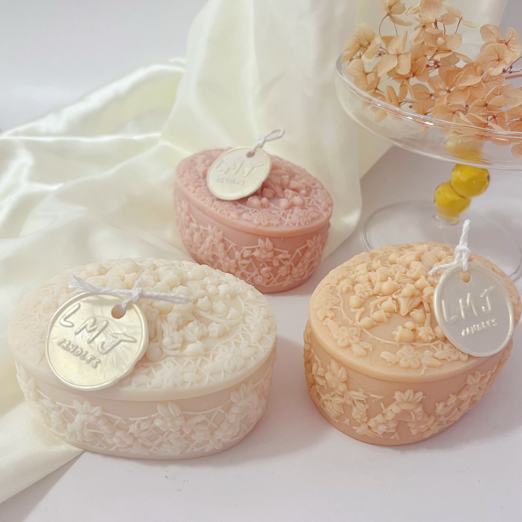 Keepsake Box Soy Candle - Lily Of The Valley Candle | LMJ Candles