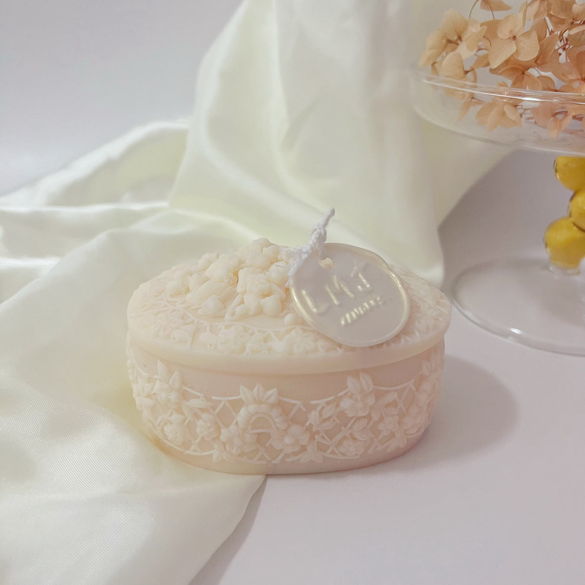 Keepsake Box Soy Candle - Lily Of The Valley Candle | LMJ Candles