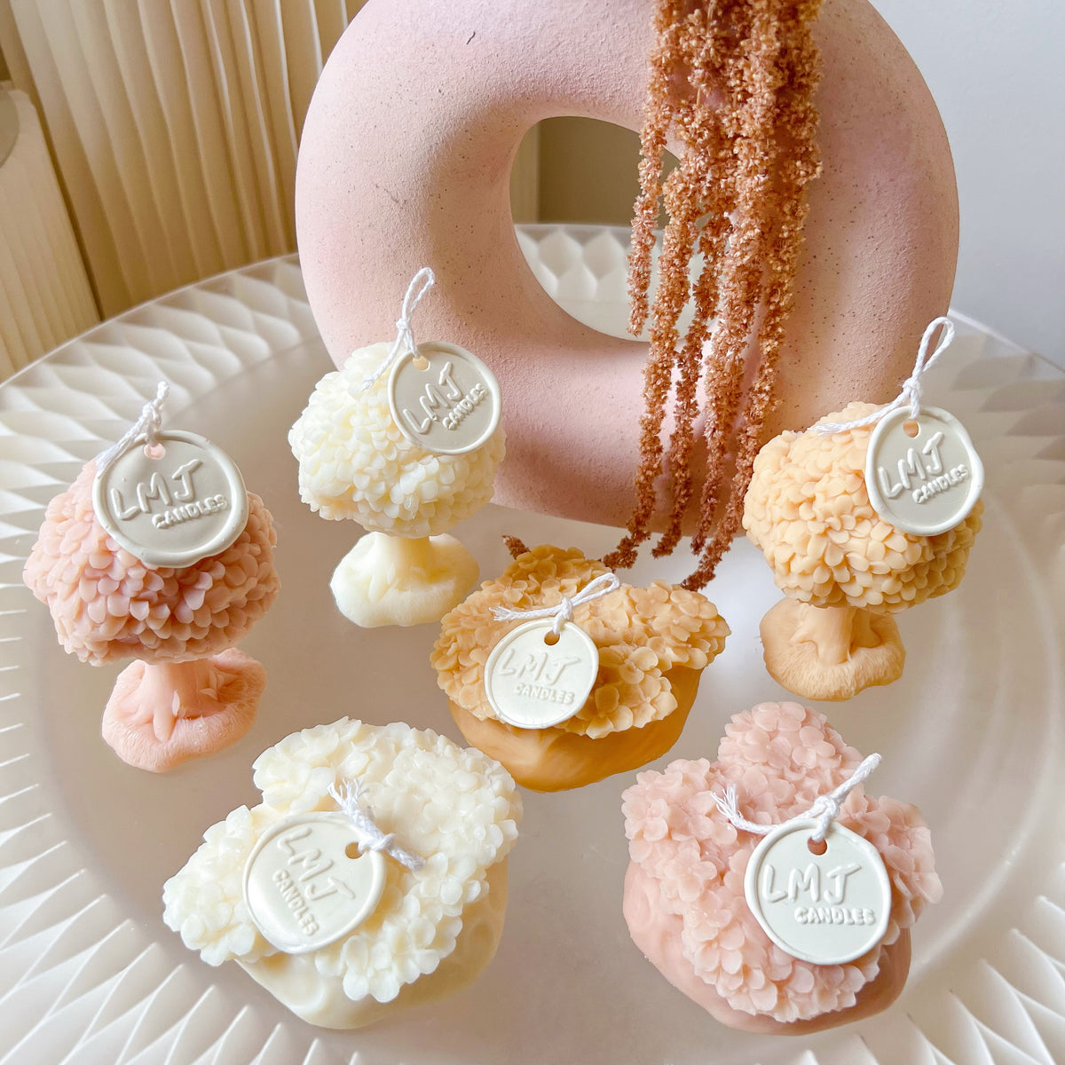 Flower Tree Garden Bed Scented Soy Candle - Unique Gift | LMJ Candles