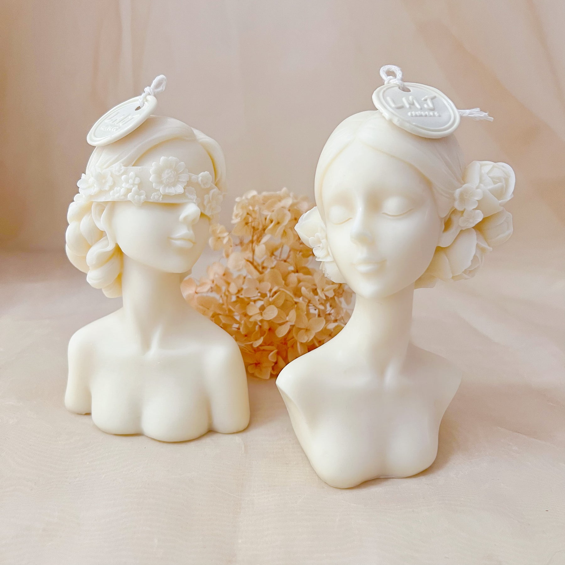 Flower Girl Scented Soy Candle - Blindfold Body Candle | LMJ Candles