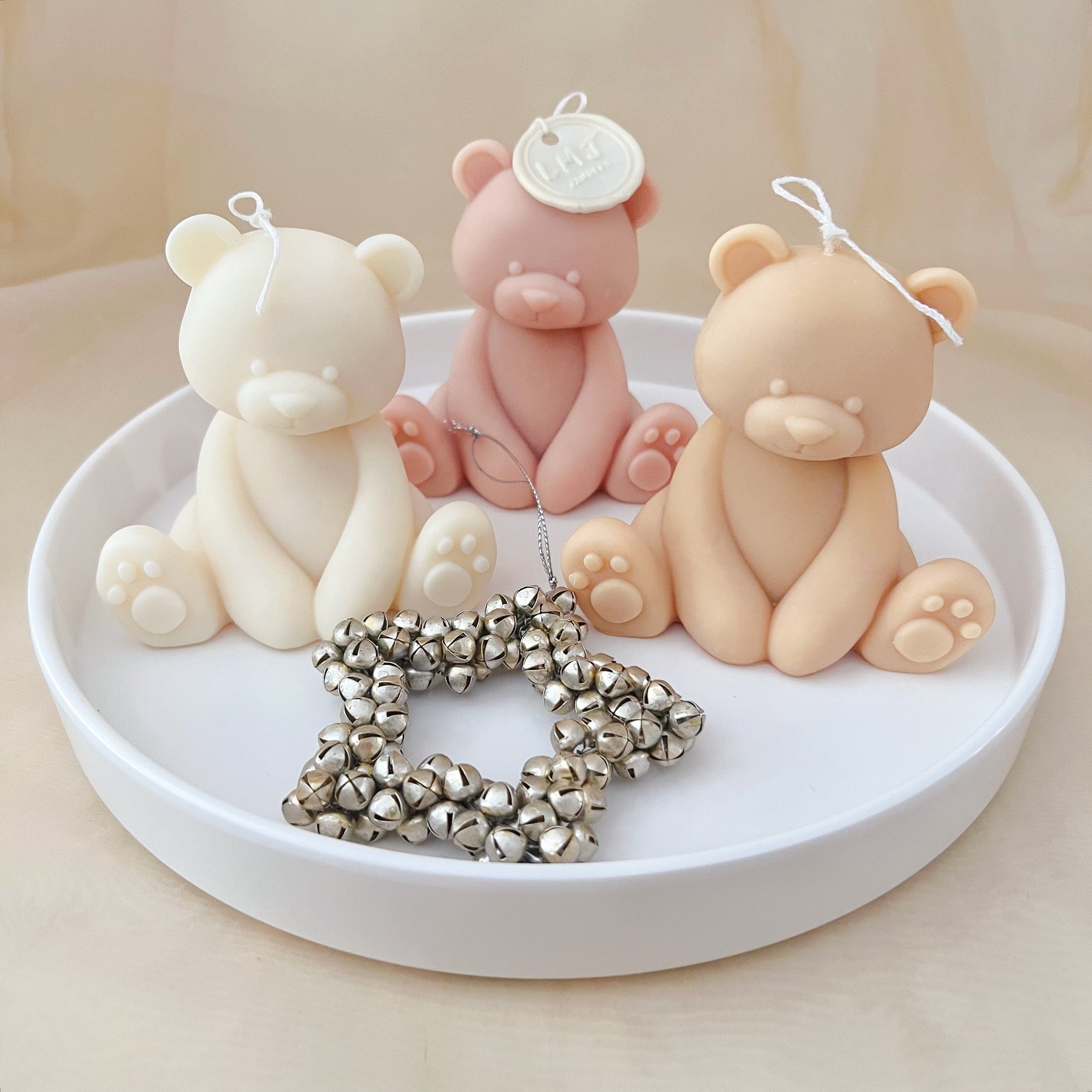 Teddy Bear Scented Soy Candle - Baby Shower Gifts | LMJ Candles