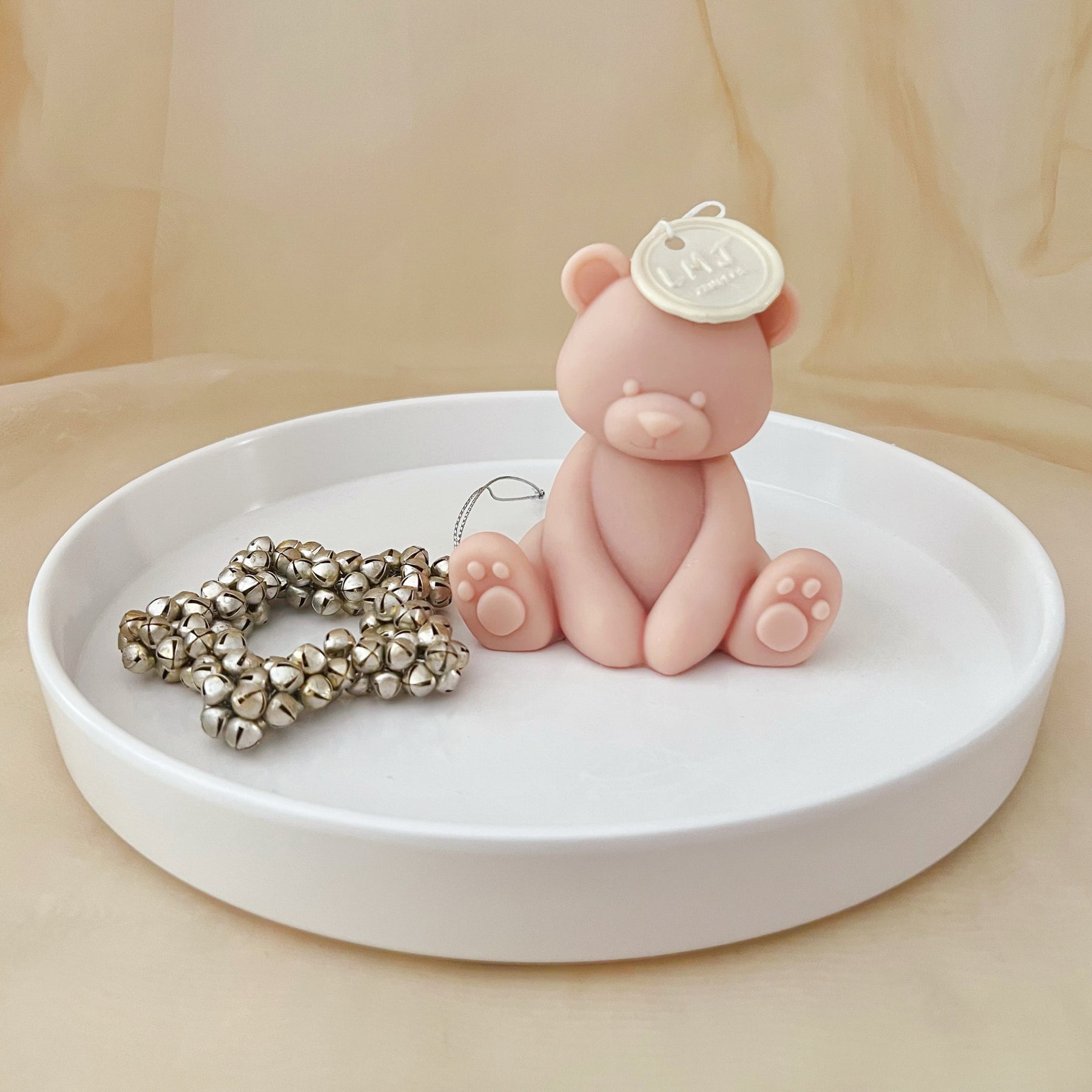 Teddy Bear Scented Soy Candle - Baby Shower Gifts | LMJ Candles
