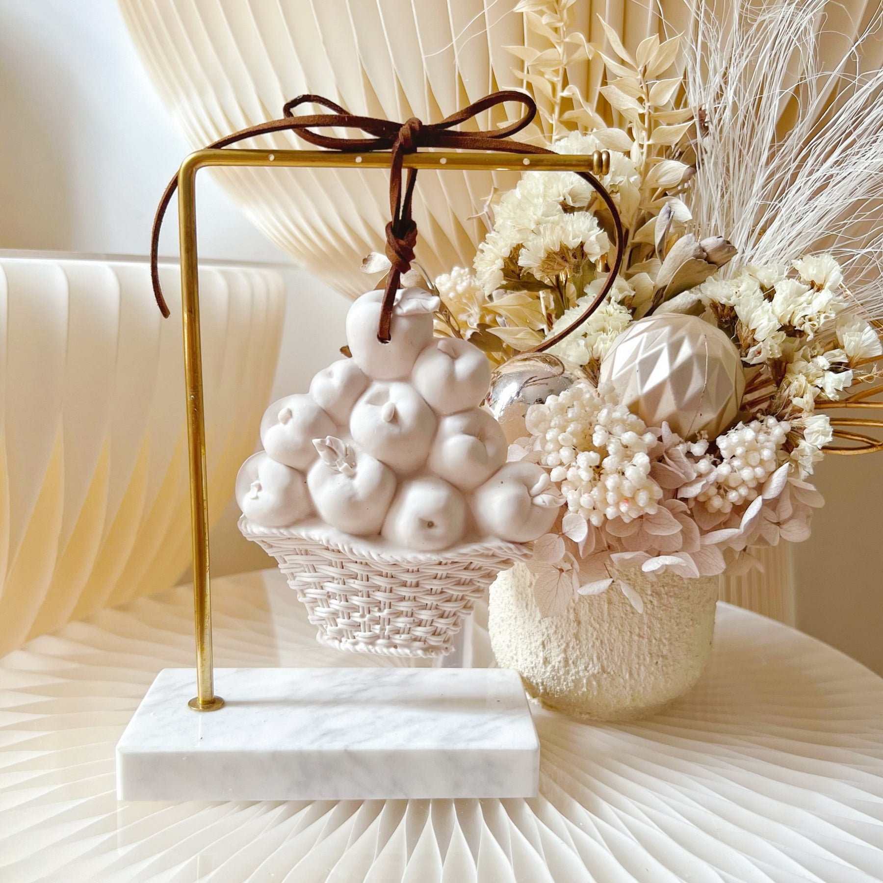 Apple Banana Air Freshener | Home Hanging Diffuser | LMJ Candles
