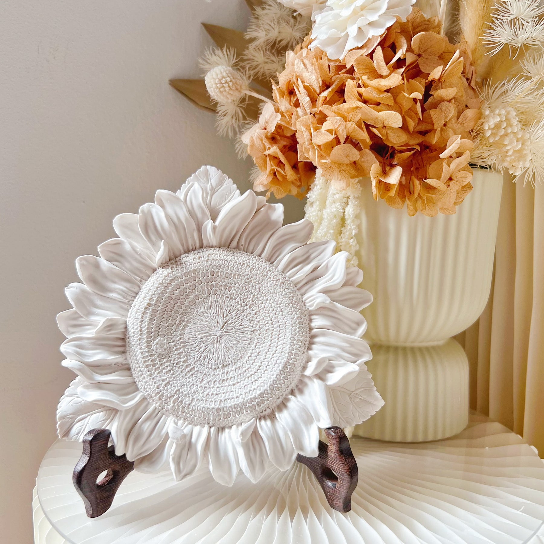 Sunflower Scented Artwork, Home Flower Air Freshener, LMJ Candles