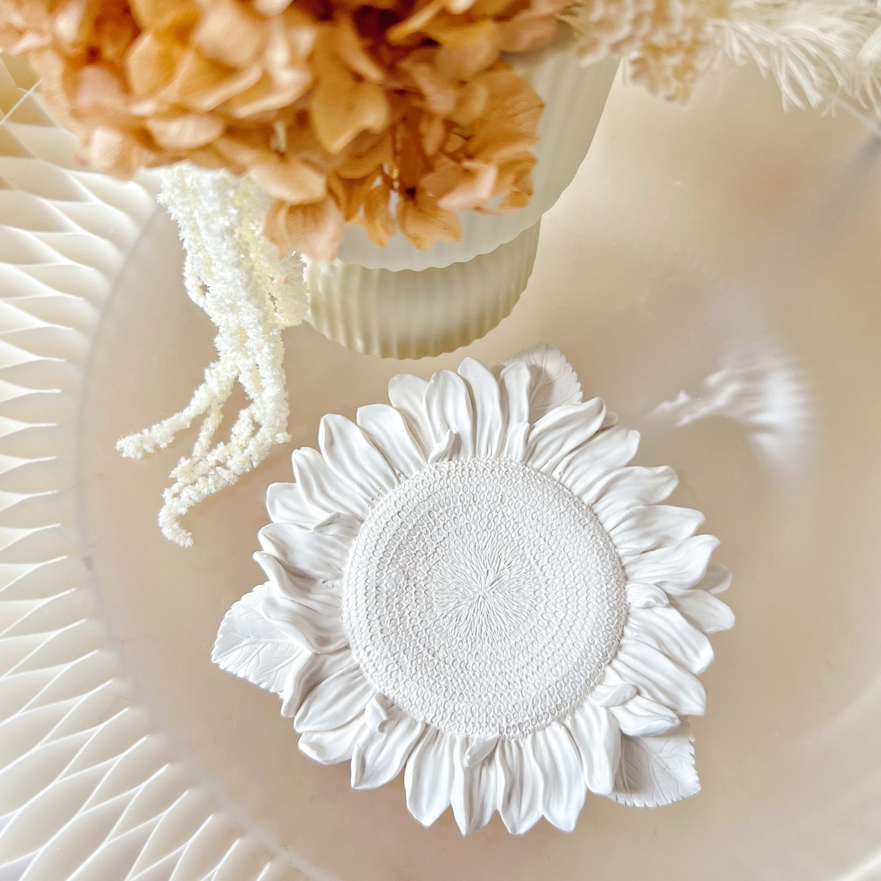 Sunflower Scented Artwork, Home Flower Air Freshener, LMJ Candles