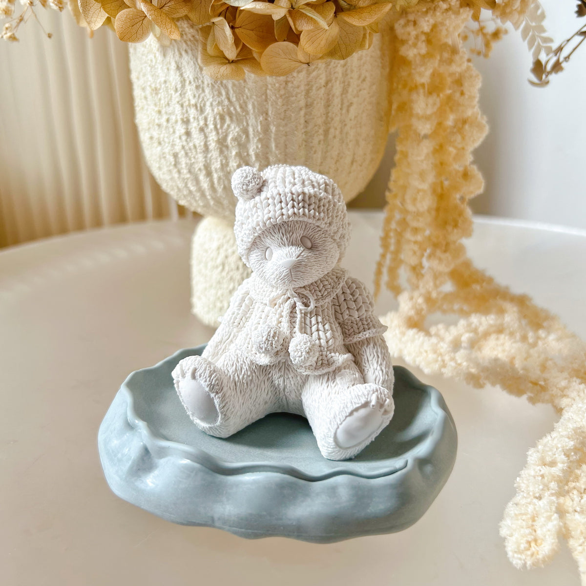 Handcrafted Frill Decorative Tray | Trinket Dish - LMJ Candles