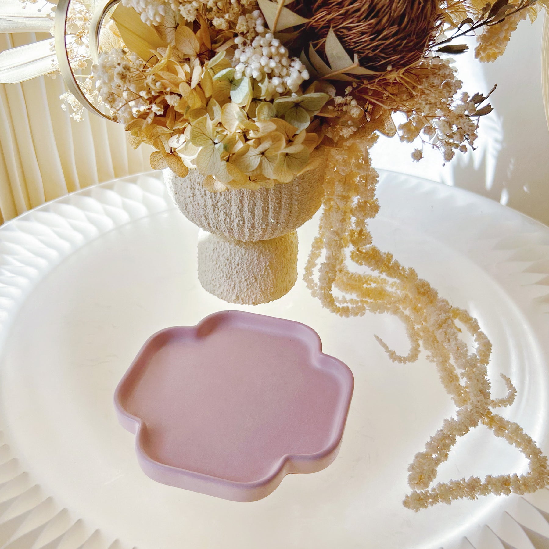 Handcrafted Square Candle Tray | LMJ Candles