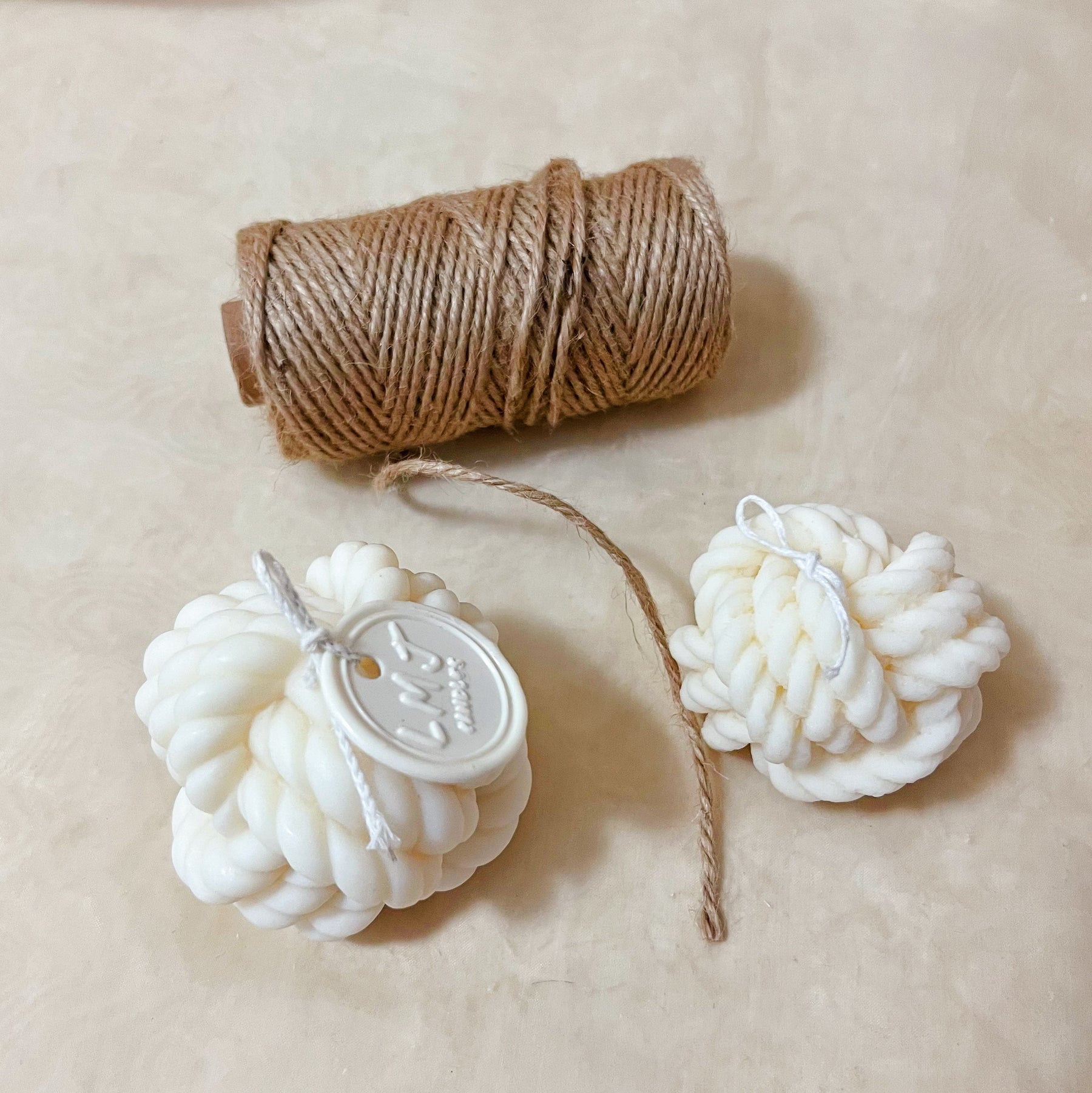 Yarn Ball Scented Soy Candle - Unique Home Décor | LMJ Candles
