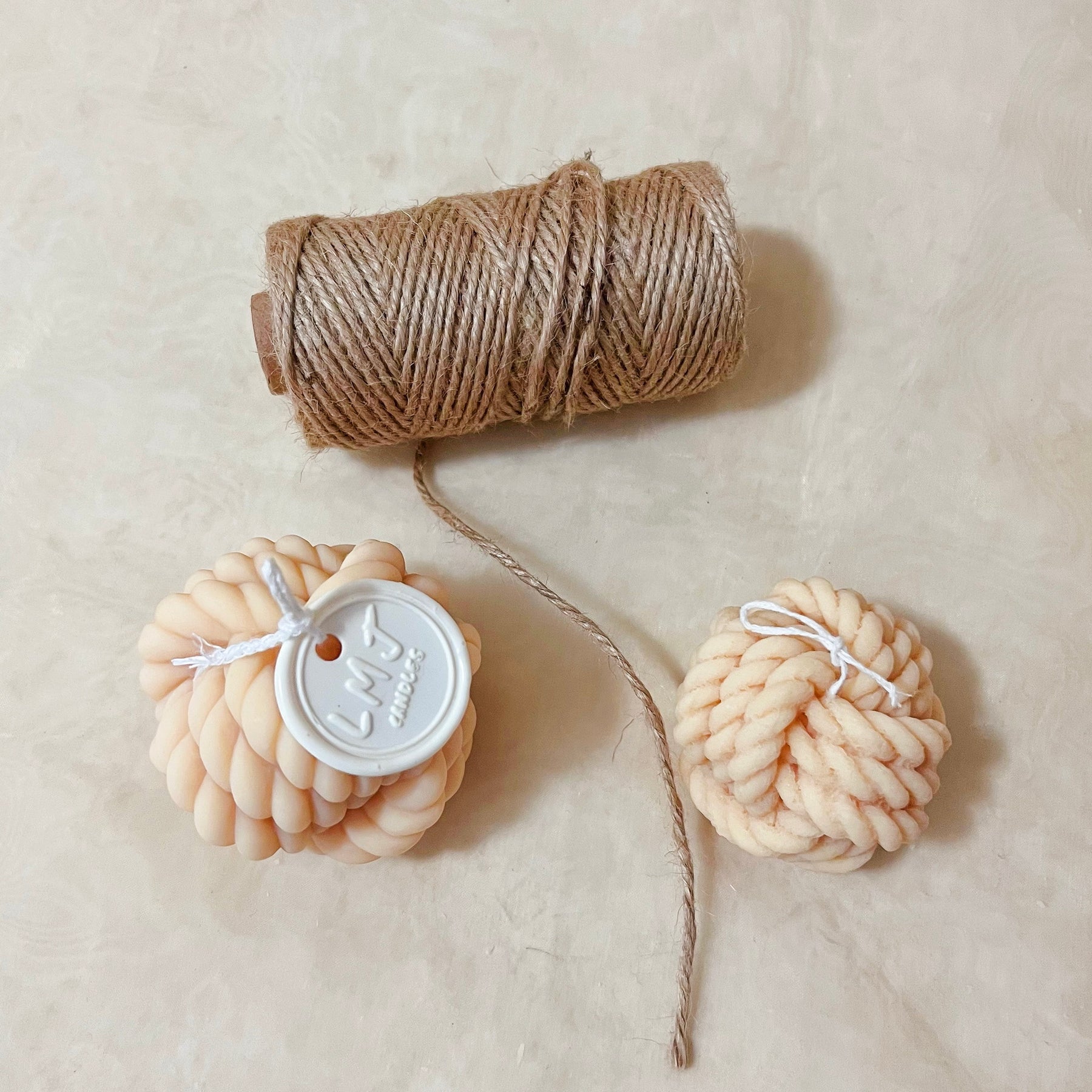 Yarn Ball Scented Soy Candle - Unique Home Décor | LMJ Candles