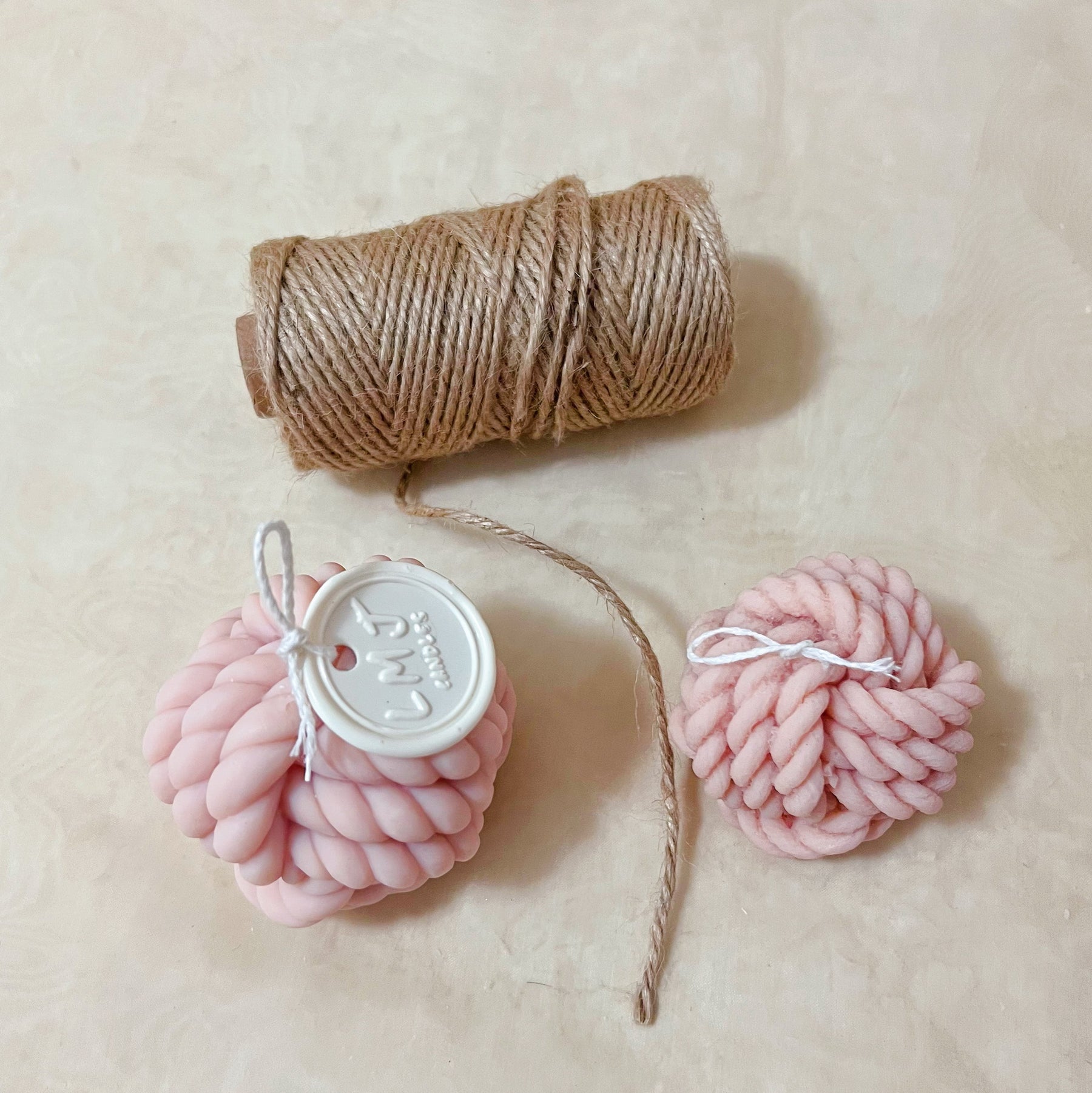 Yarn Ball Scented Soy Candle - Unique Home Décor | LMJ Candles