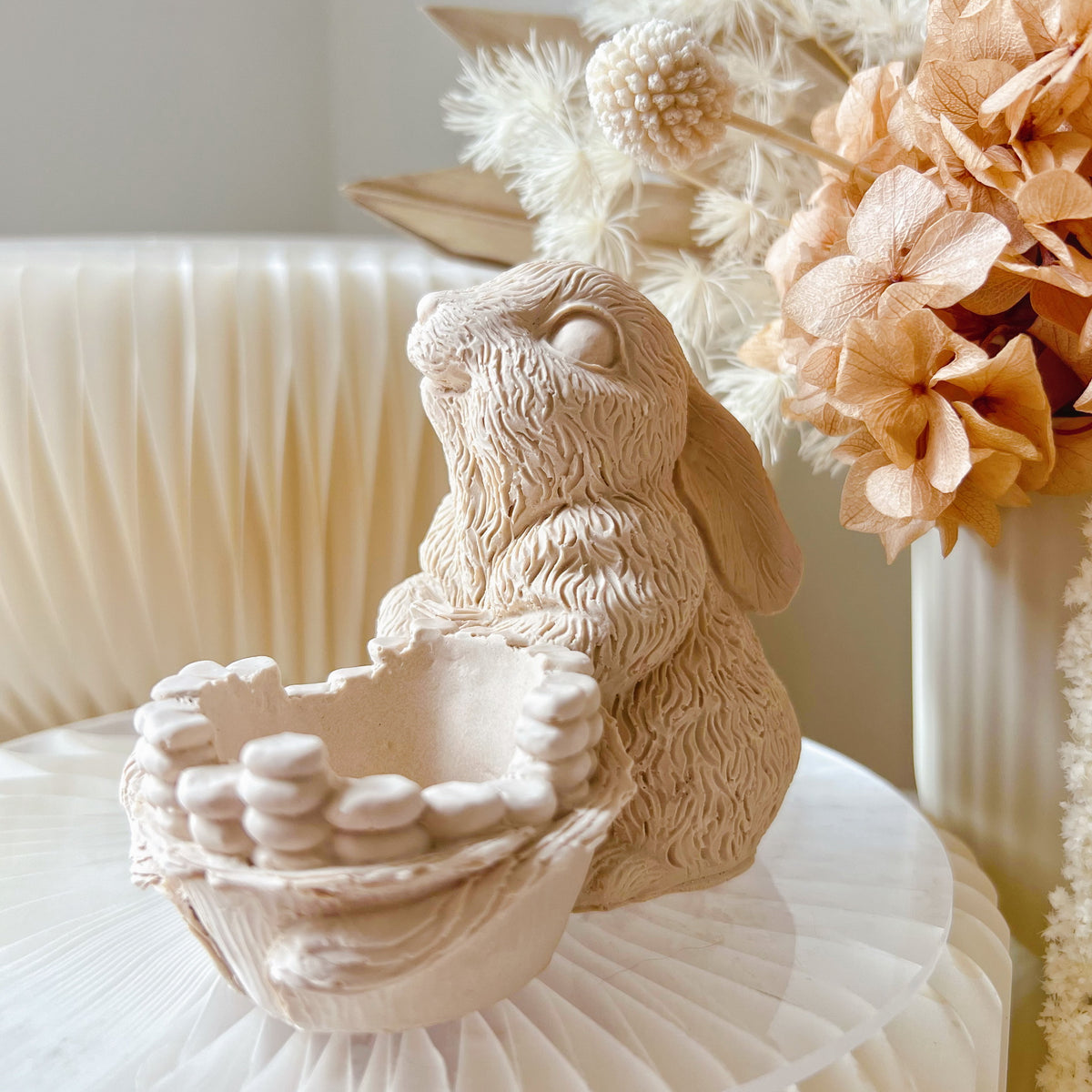 Handcrafted Cute Bunny Home Décor | LMJ Candles