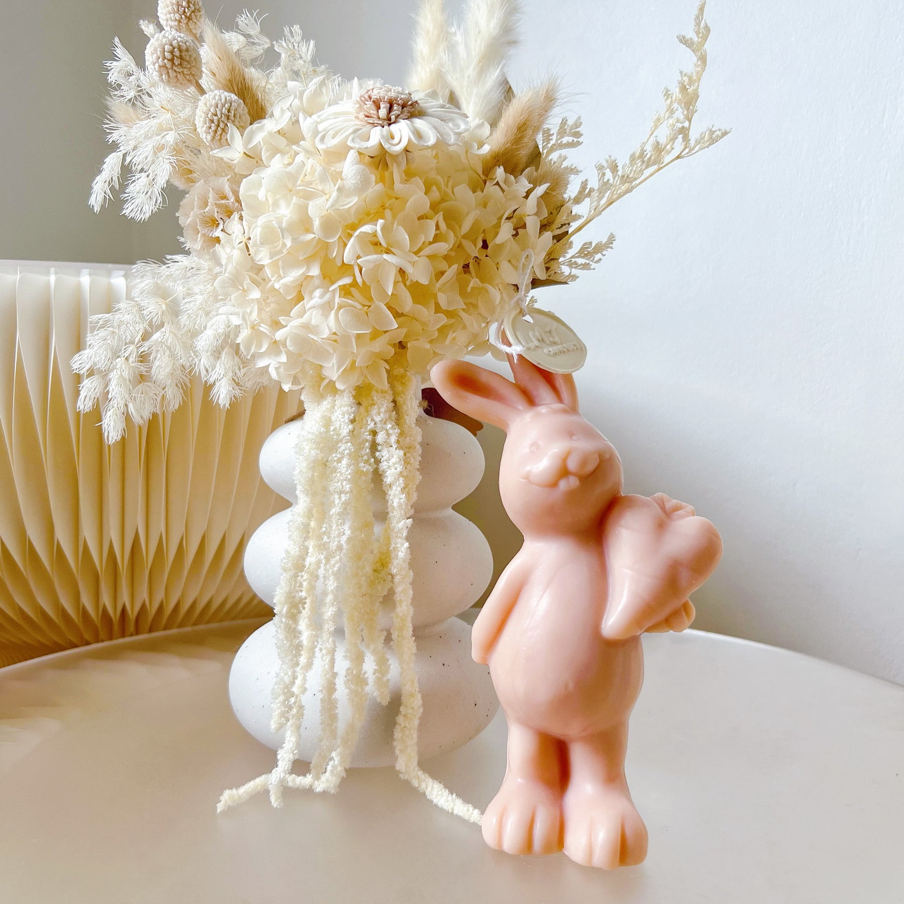 Carrot Bunny Scented Soy Candle - Easter Gift & Décor | LMJ Candles
