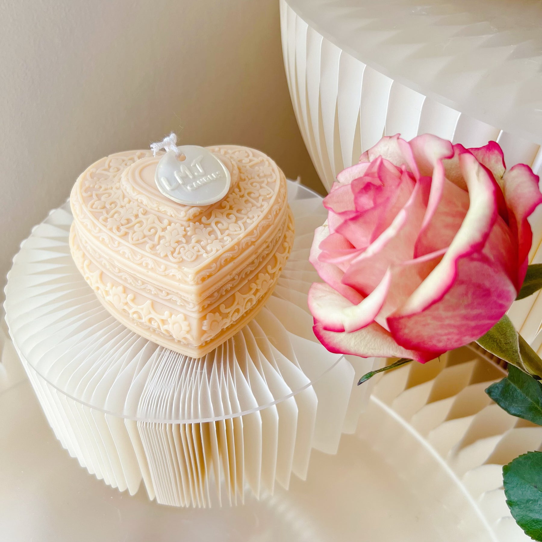 Heart Keepsake Box Scented Decorative Soy Candle | LMJ Candles