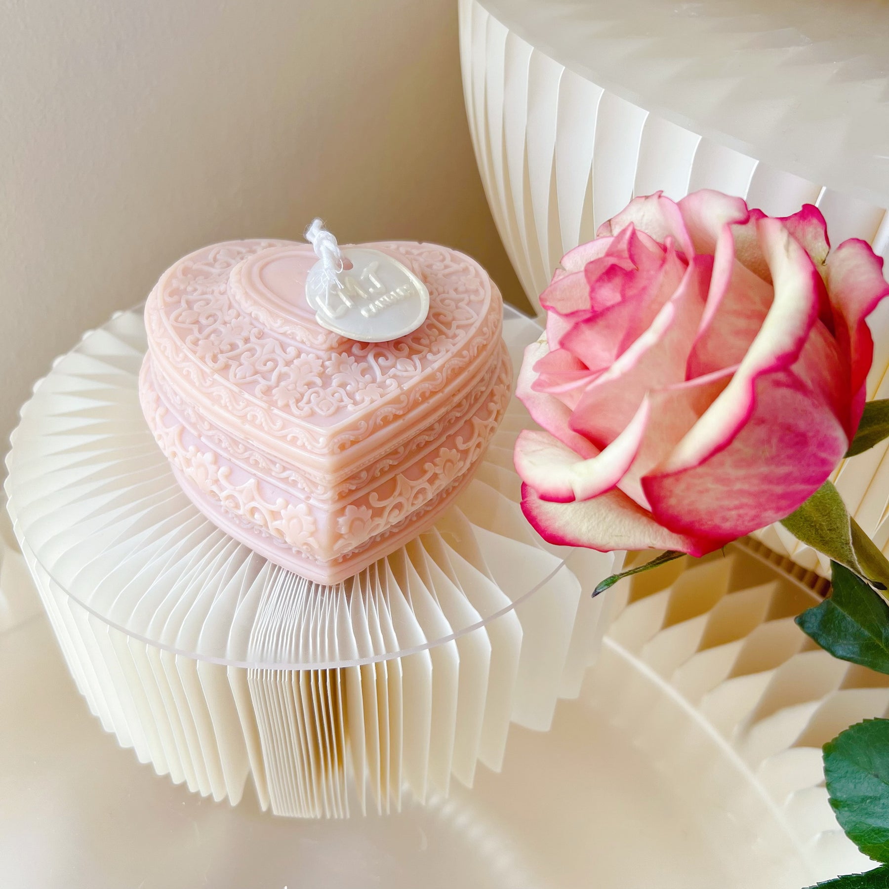 Heart Keepsake Box Scented Decorative Soy Candle | LMJ Candles