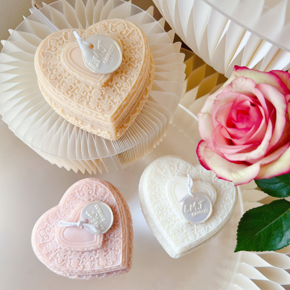 Heart Keepsake Box Scented Decorative Soy Candle | LMJ Candles