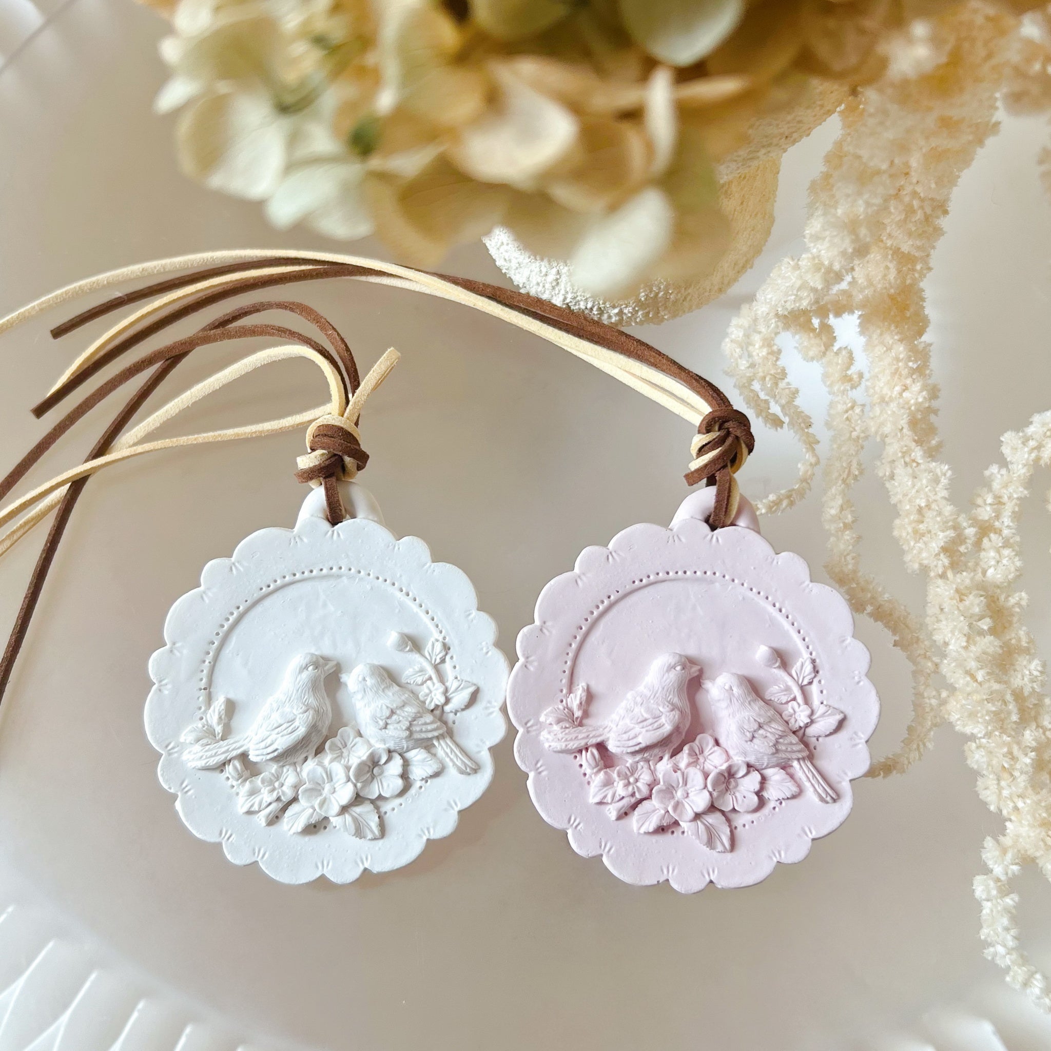 Love Birds Air Freshener Car Hanging Diffuser LMJ Candles