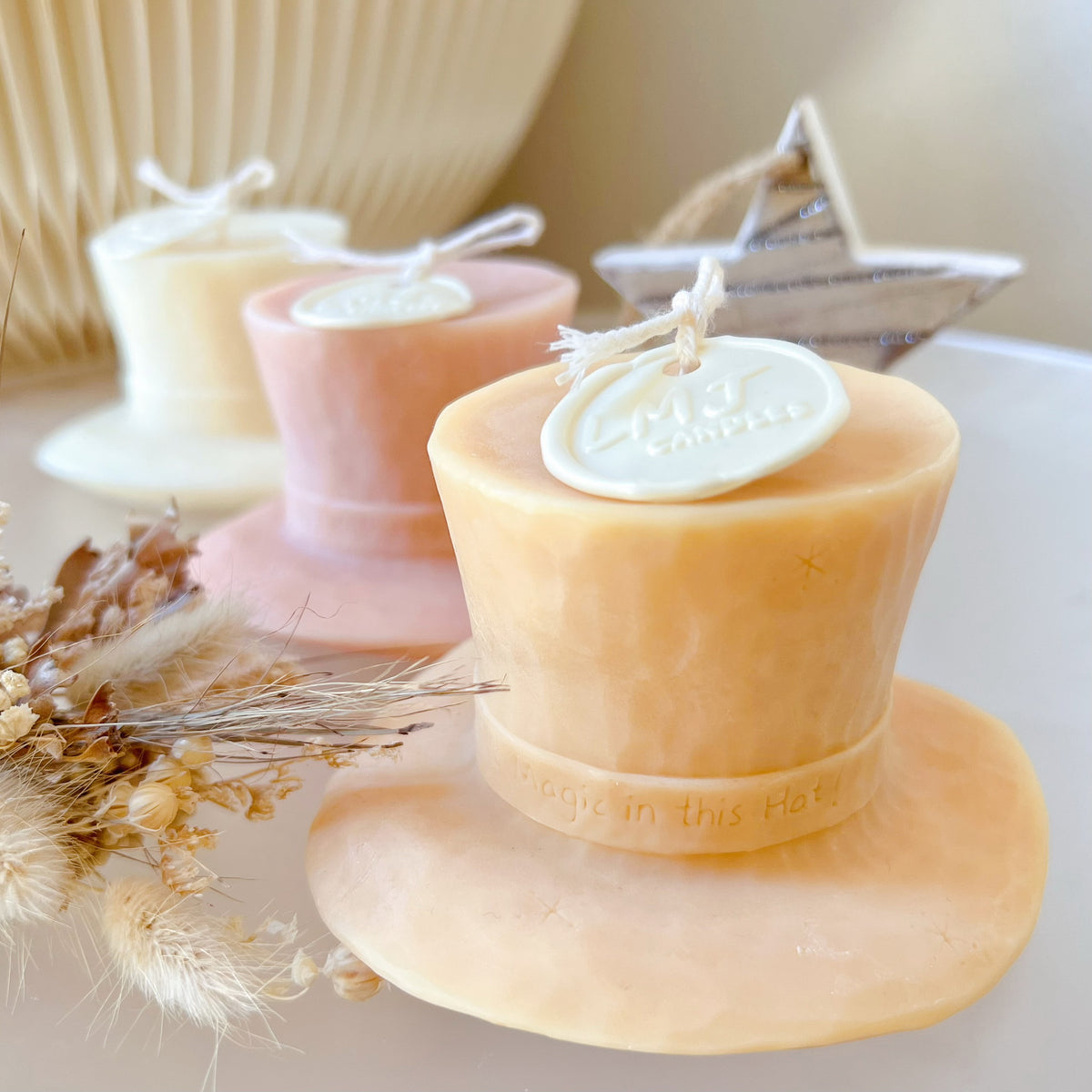 Whimsical Home Décor - Magic Hat Scented Soy Candle | LMJ Candles