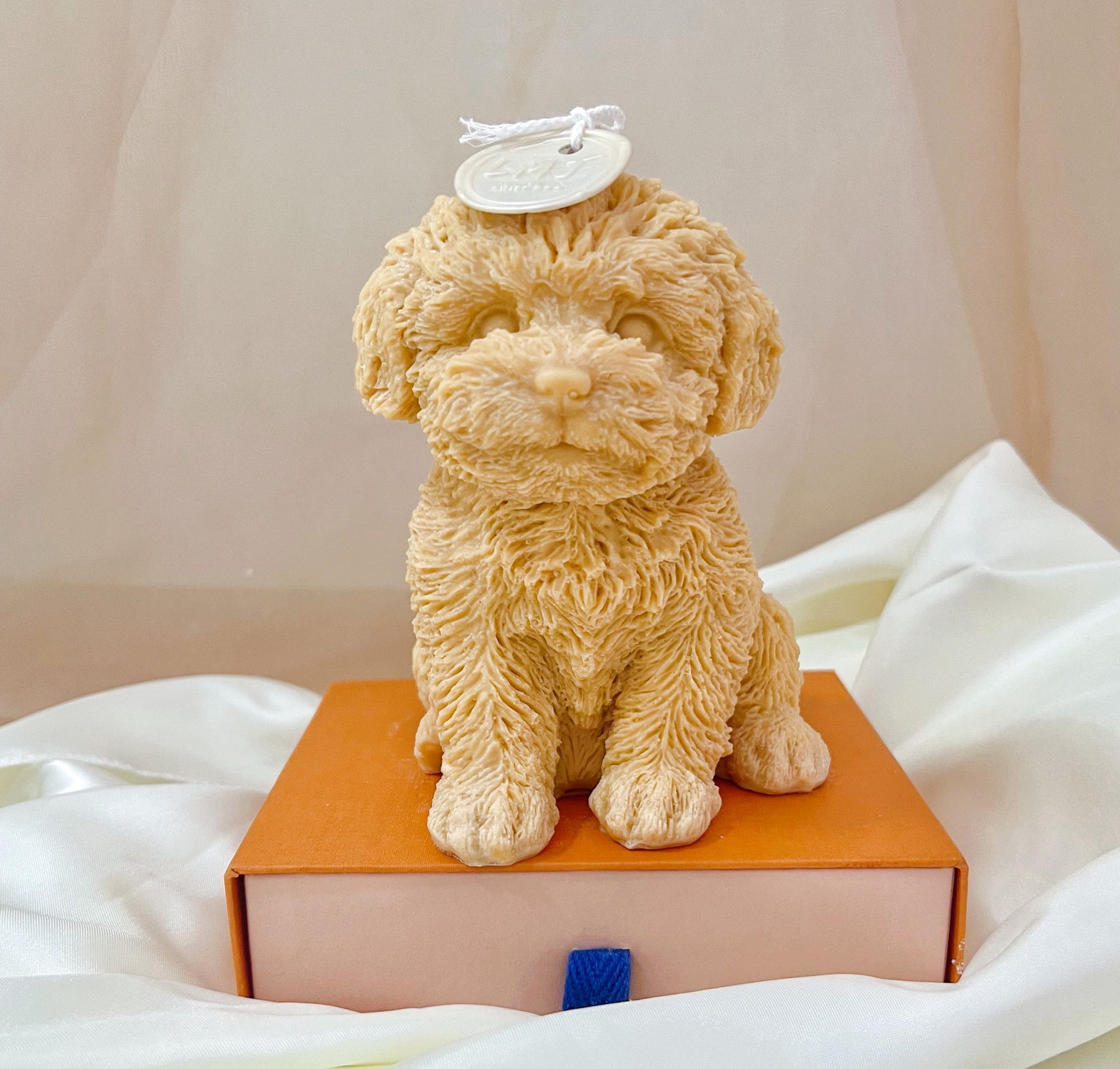 Gift for Dog Lover: Large Puppy Dog Scented Soy Candle | LMJ Candles