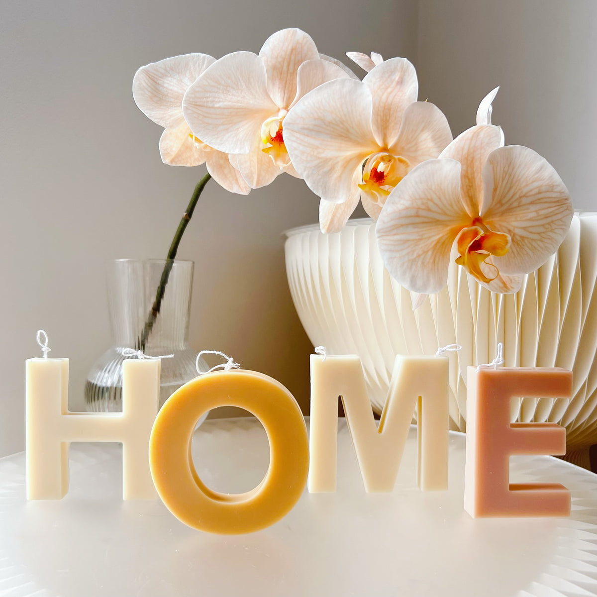 Alphabet Letter Personalized Scented Soy Candle | LMJ Candles