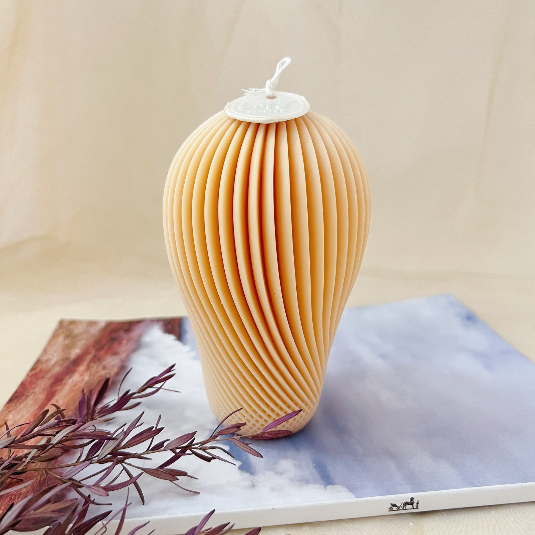 Spiral Balloon Scented Soy Candle - Decorative Candle | LMJ Candles