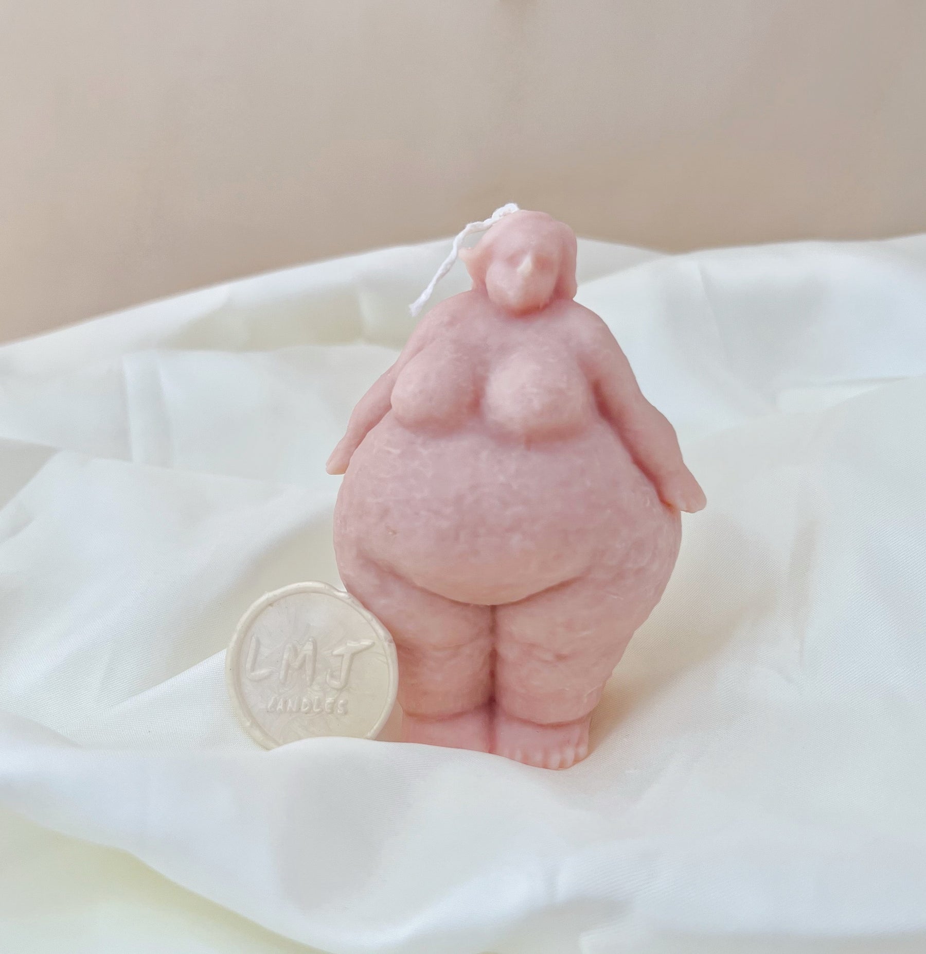 Curvy Lady Scented Soy Candle - Female Torso Candle | LMJ Candles