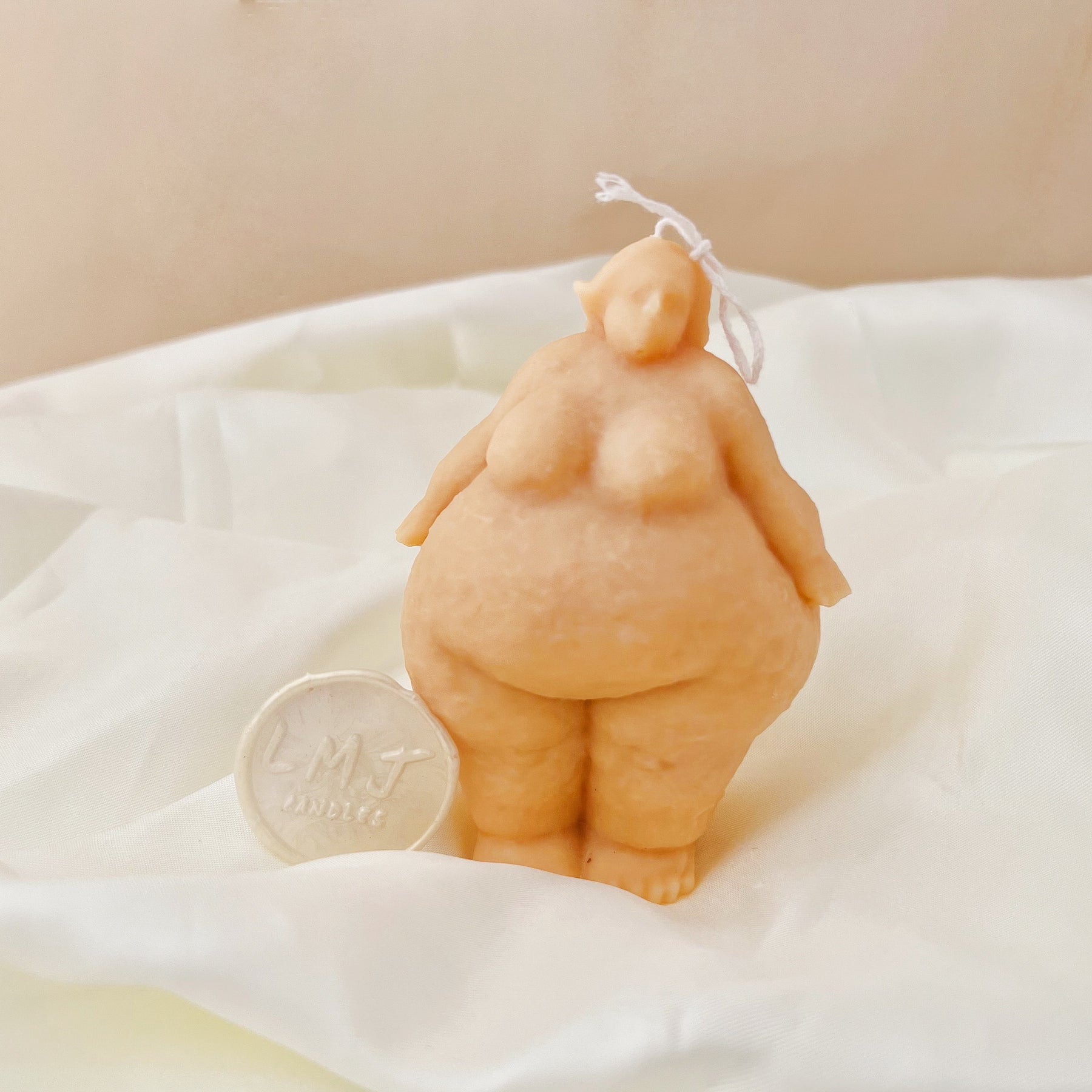 Curvy Lady Scented Soy Candle - Female Torso Candle | LMJ Candles
