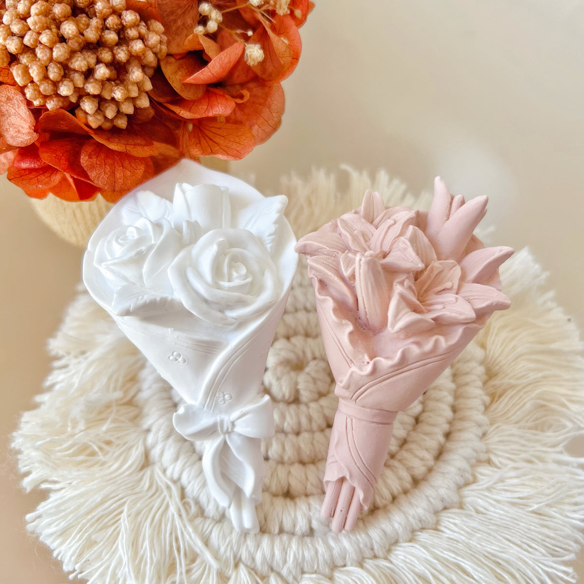 Flower Bouquet Air Freshener - Car Vent Clip | LMJ Candles