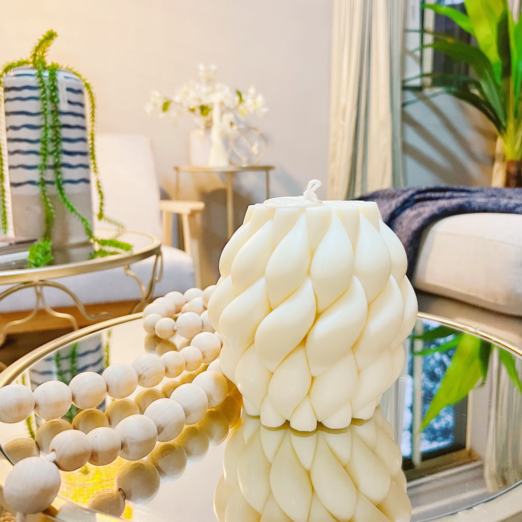 Twine Scented Soy Candle - Statement Home Décor | LMJ Candles