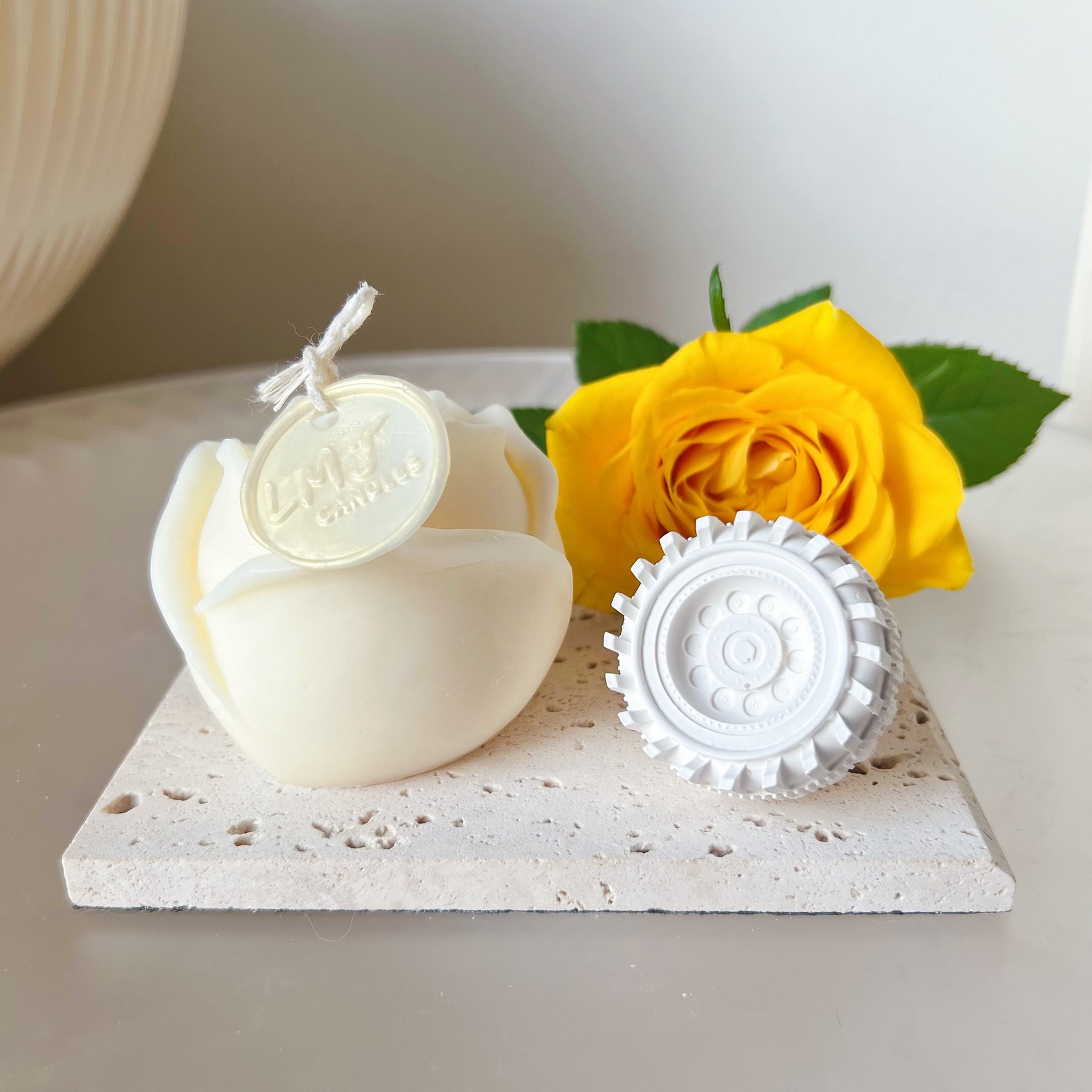 Tyre Shaped Air Freshener - Car Vent Clip | LMJ Candles