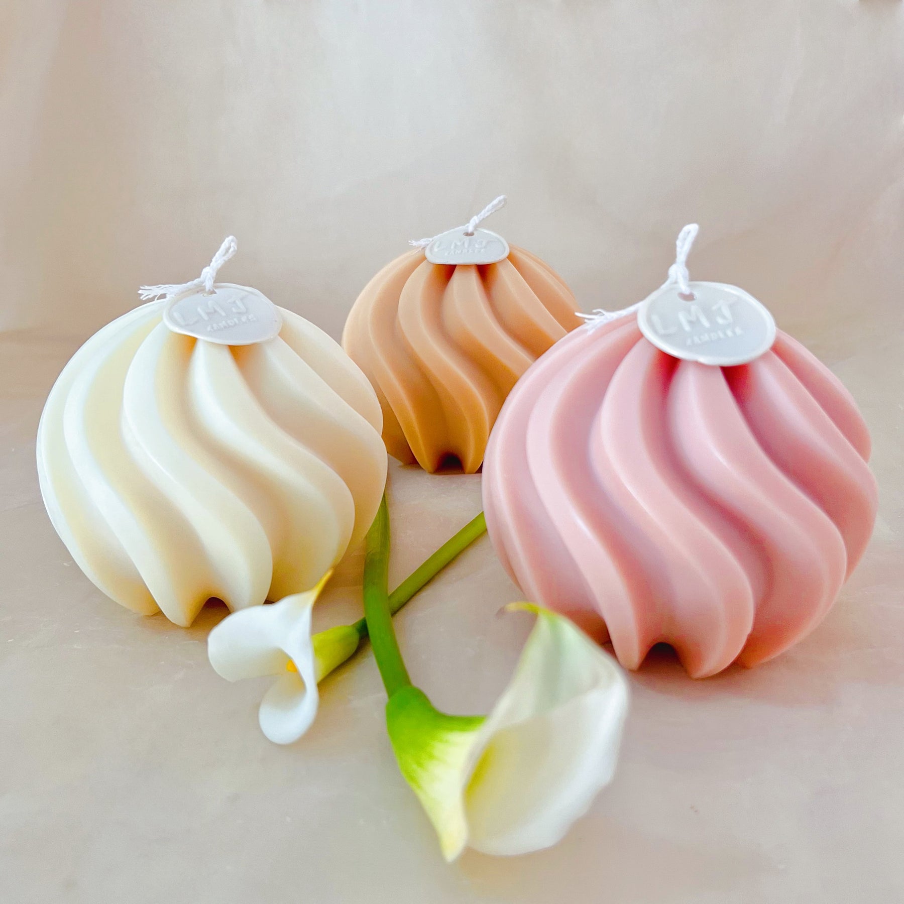 Orb Scented Soy Candle - Embrace Timeless Elegance | LMJ Candles