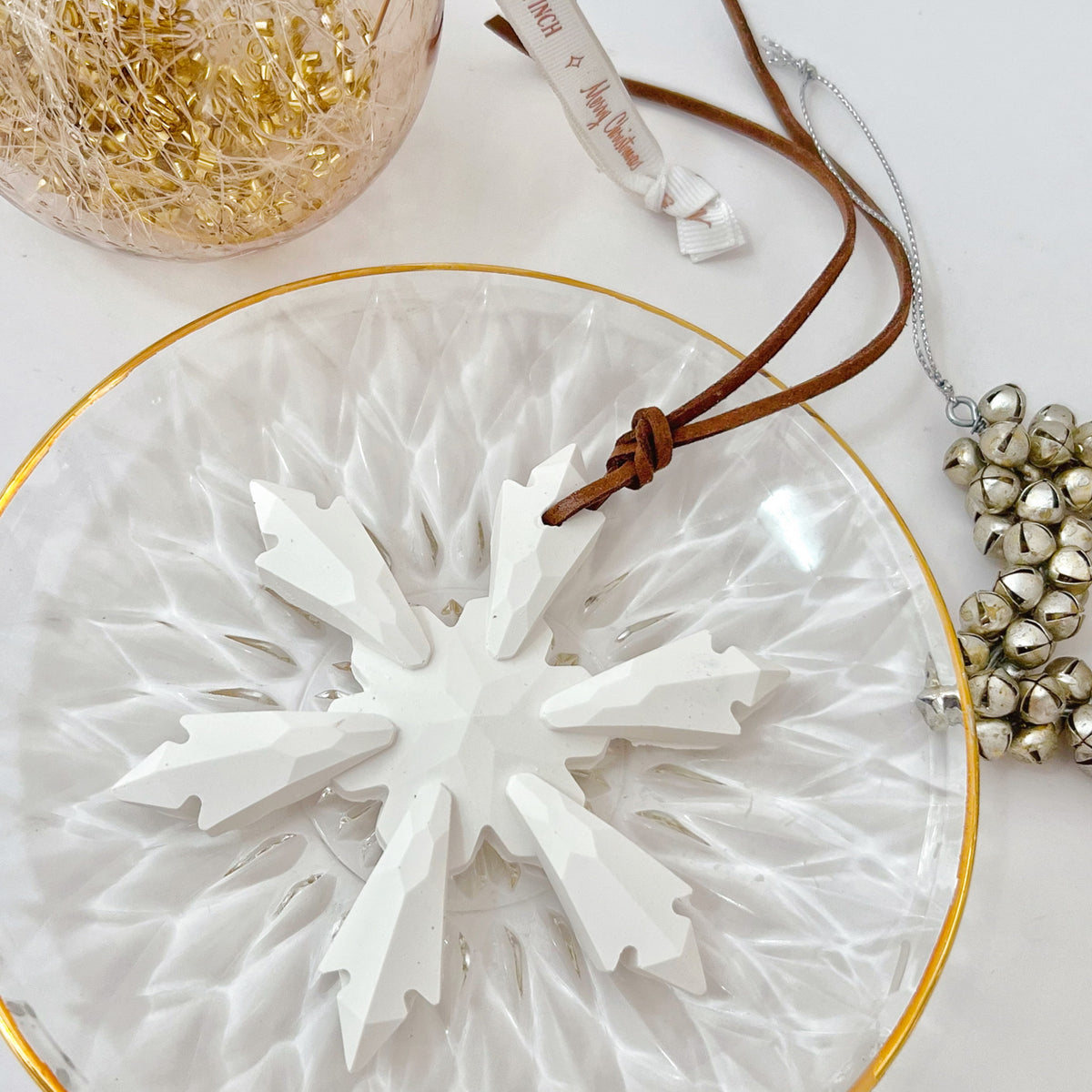 Snowflake Car Air Freshener - Christmas Gift | LMJ Candles