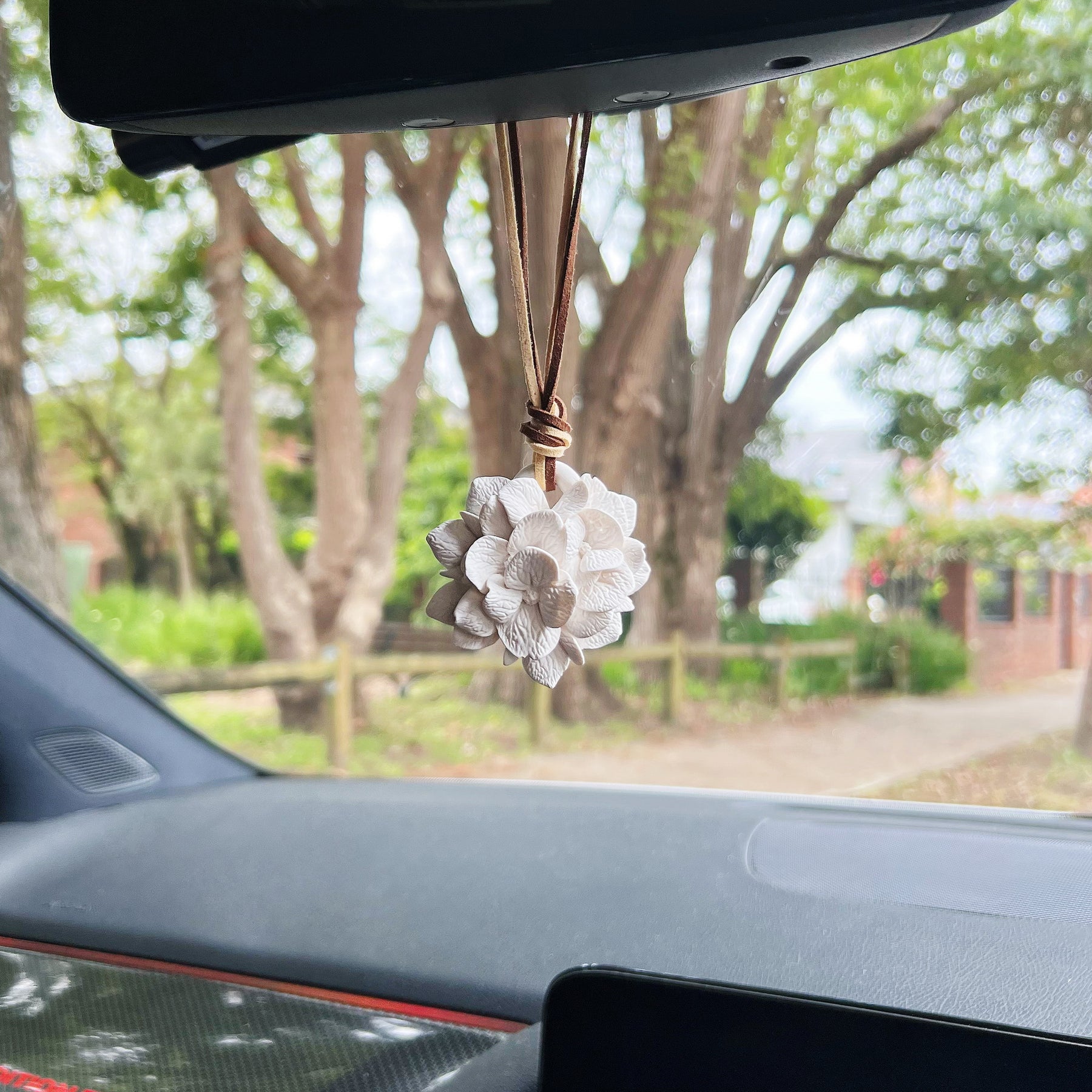 Hydrangea Air Freshener Car Vent Clip Hanging Diffuser | LMJ Candles