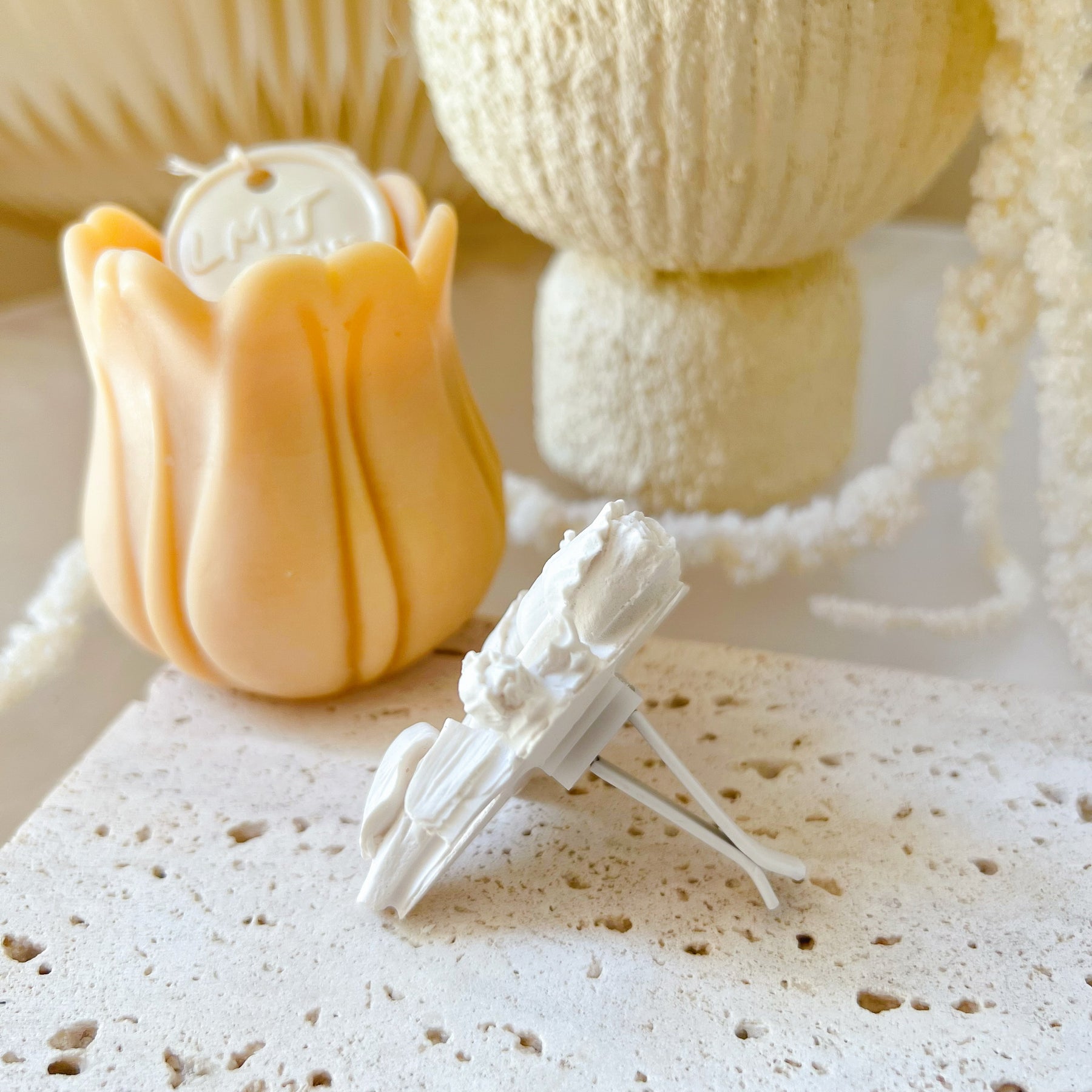 Tulip Bunch Air Freshener - Car Vent Clip | LMJ Candles
