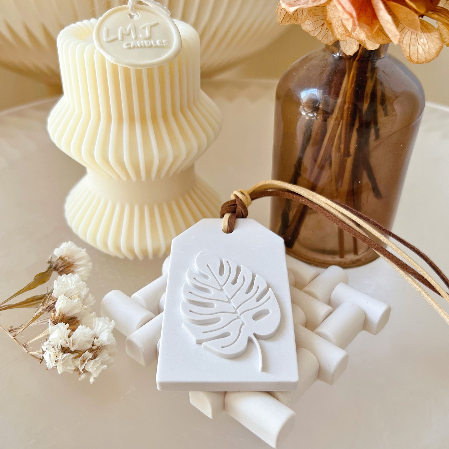 Leaf Air Freshener - Car Hanging Diffuser | LMJ Candles