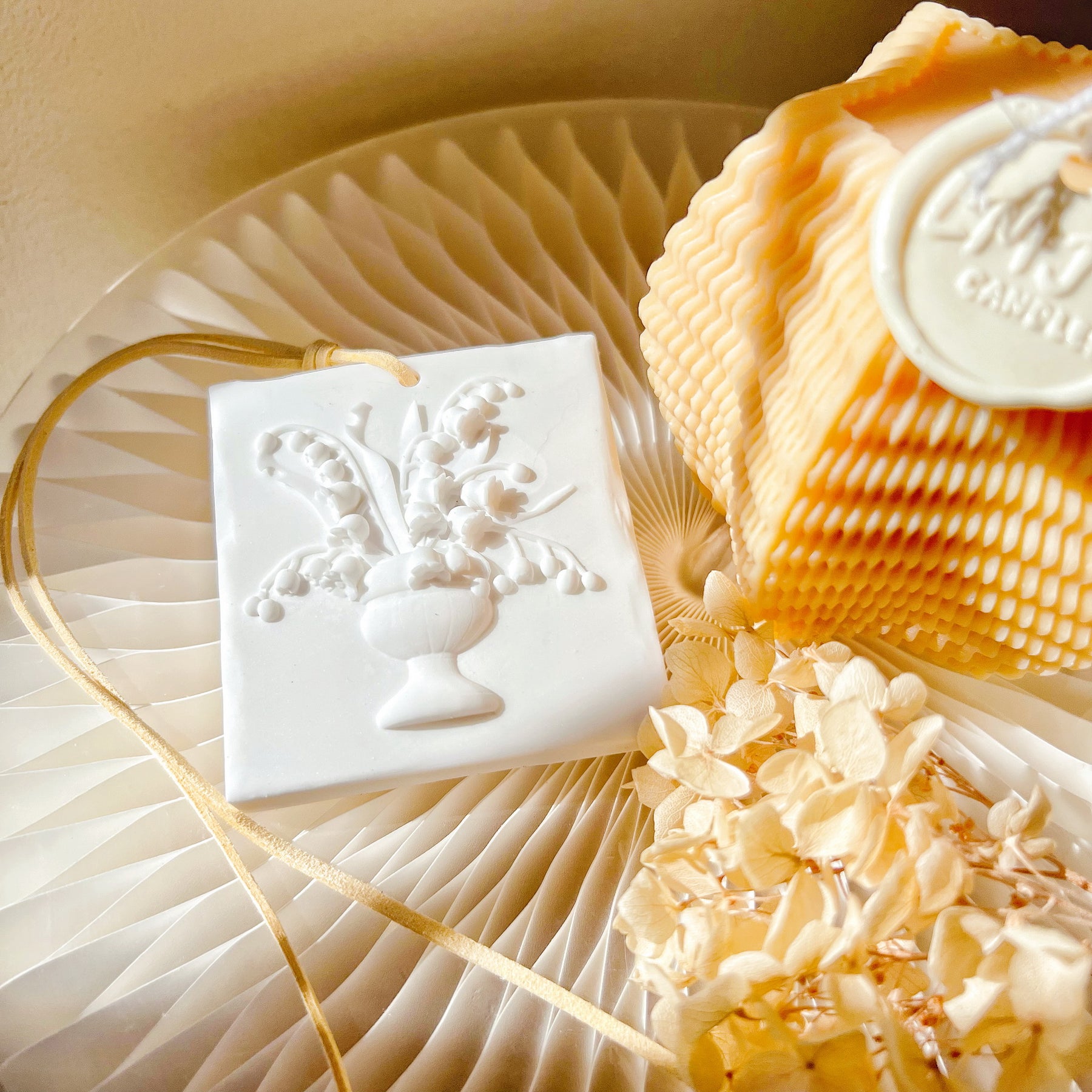 Lily Of The Valley Air Freshener - Car Hanging Diffuser | LMJ Candles