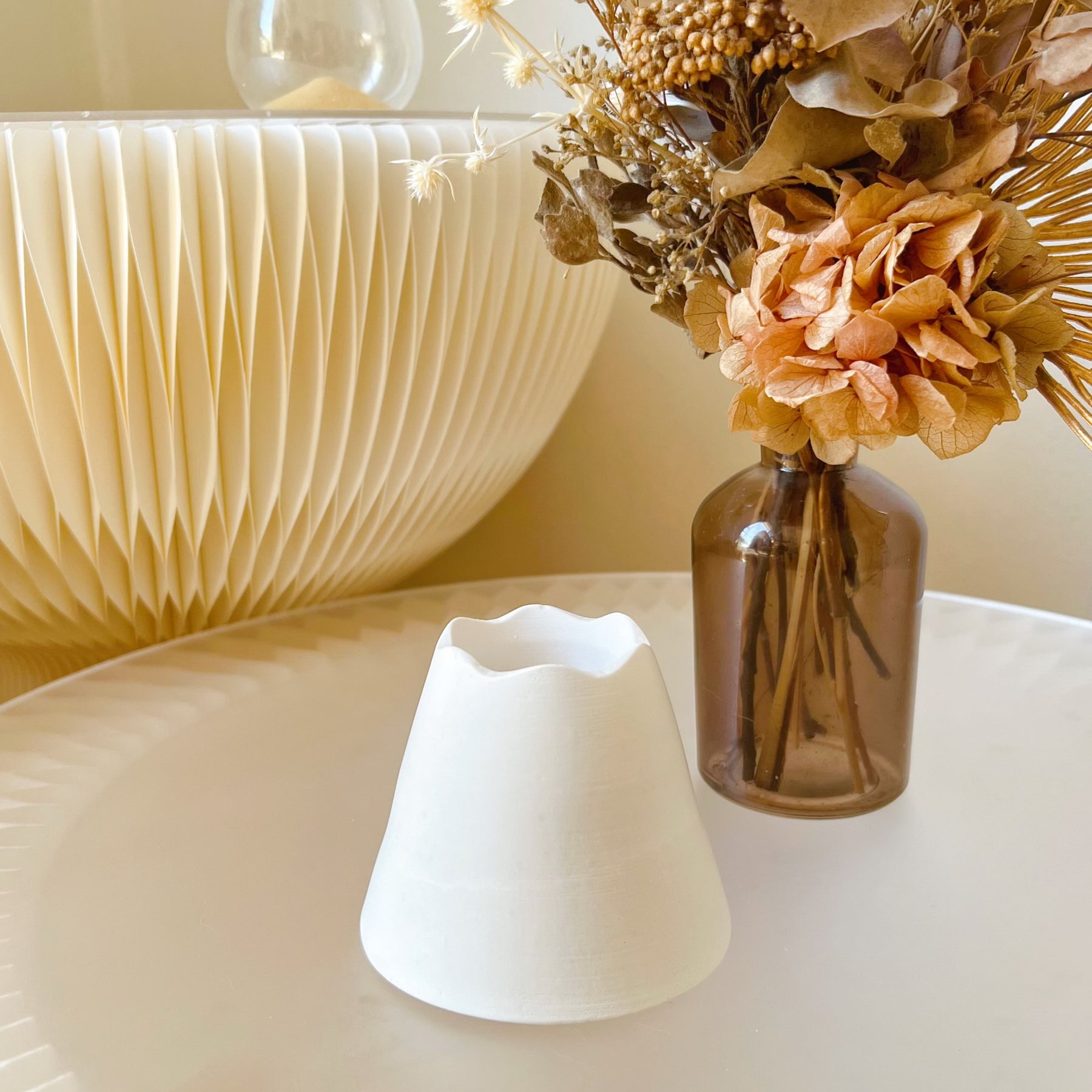 Handcrafted Cylinder Candle Holder | LMJ Candles
