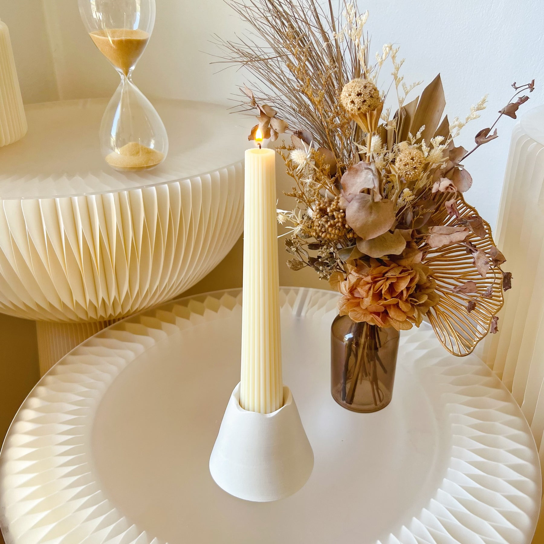 Handcrafted Cylinder Candle Holder | LMJ Candles