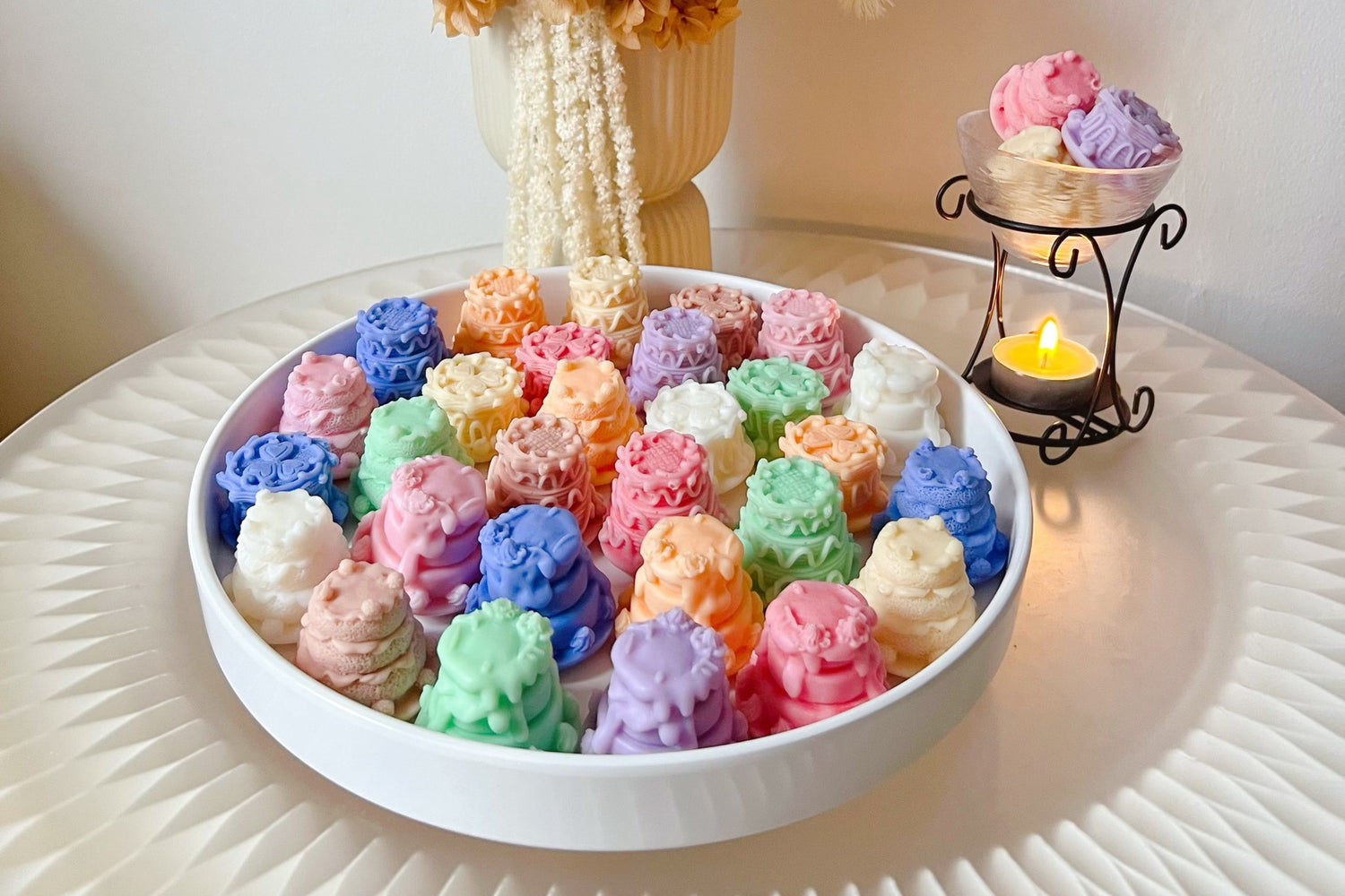 Handmade Mini Cake Soy Wax Melts - LMJ Candles