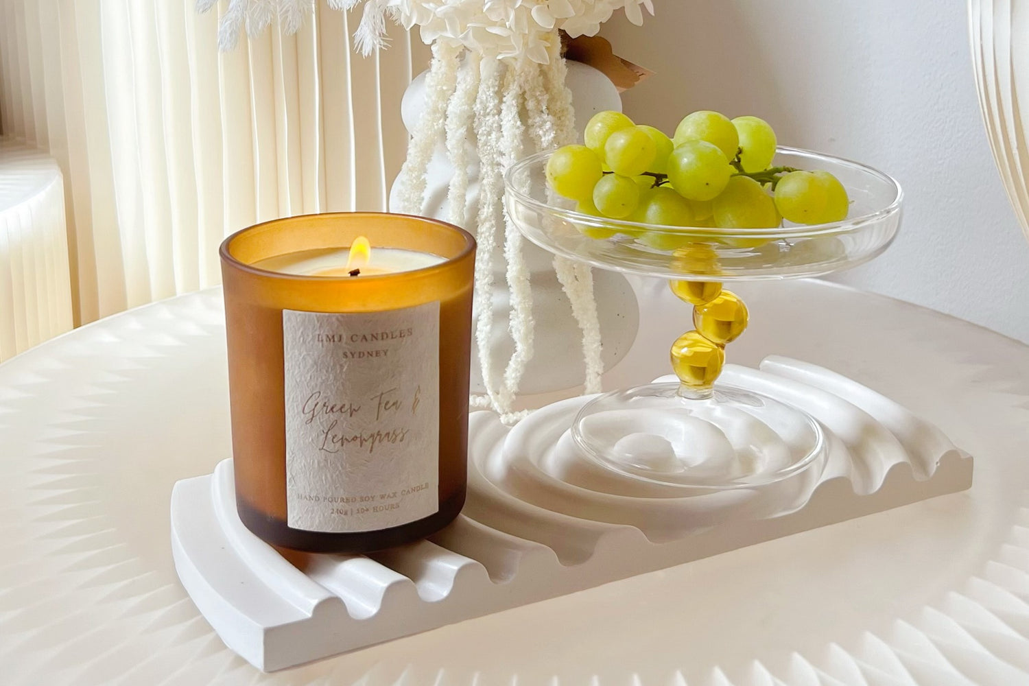 Amber Jar Candle, Australian Made Home Fragrances | LMJ Candles 