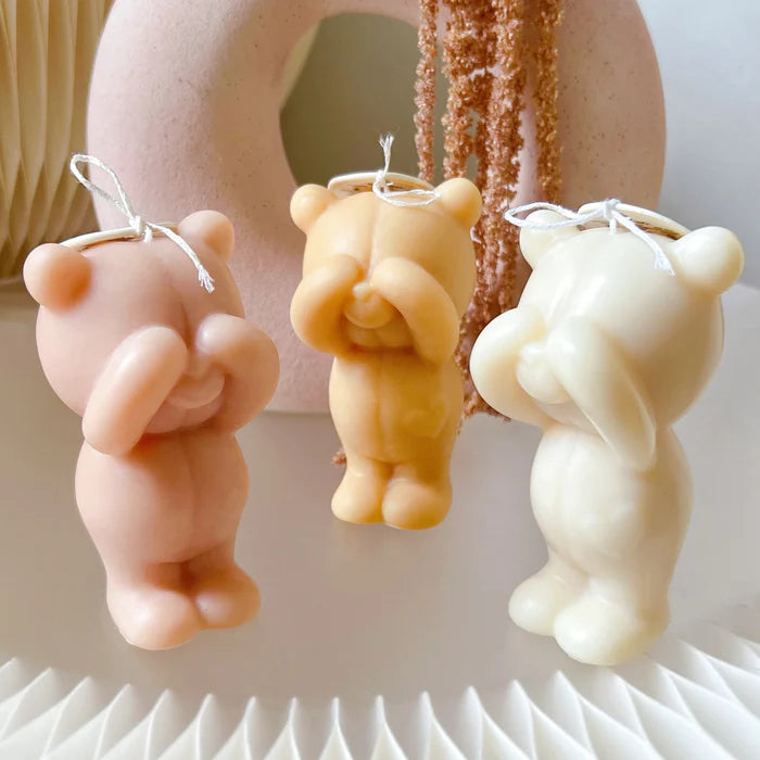 Transform Special Occasions with Charming Teddy Bear Candles from LMJ Candles