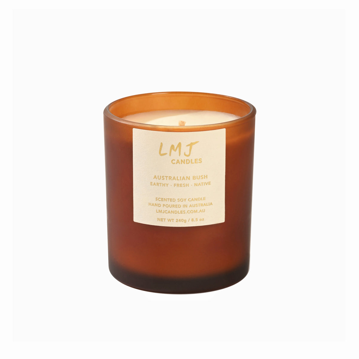 Australian Bush Natural Soy Wax Candle, LMJ Candles