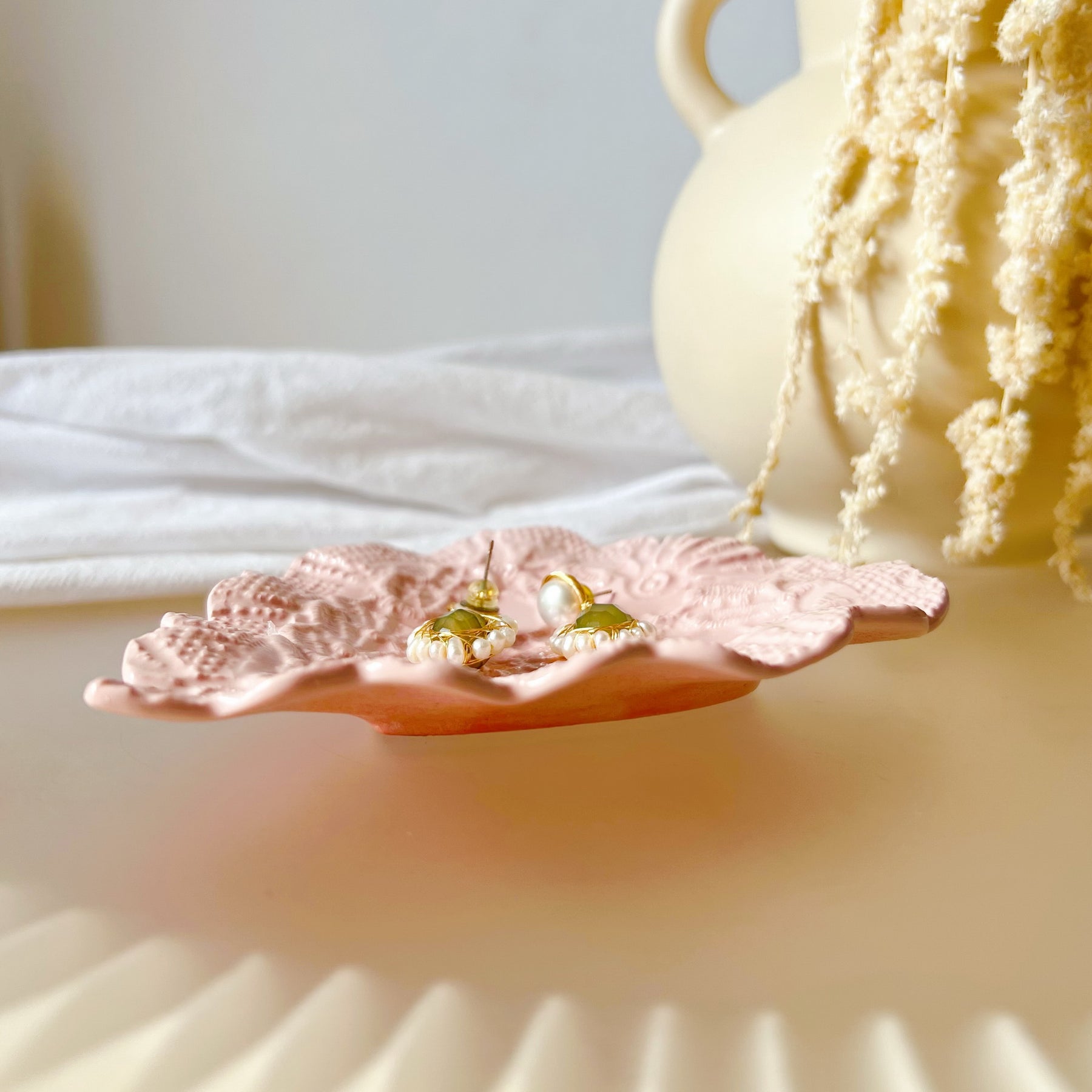 Handcrafted Retro Decorative Trinket Dish - LMJ Candles