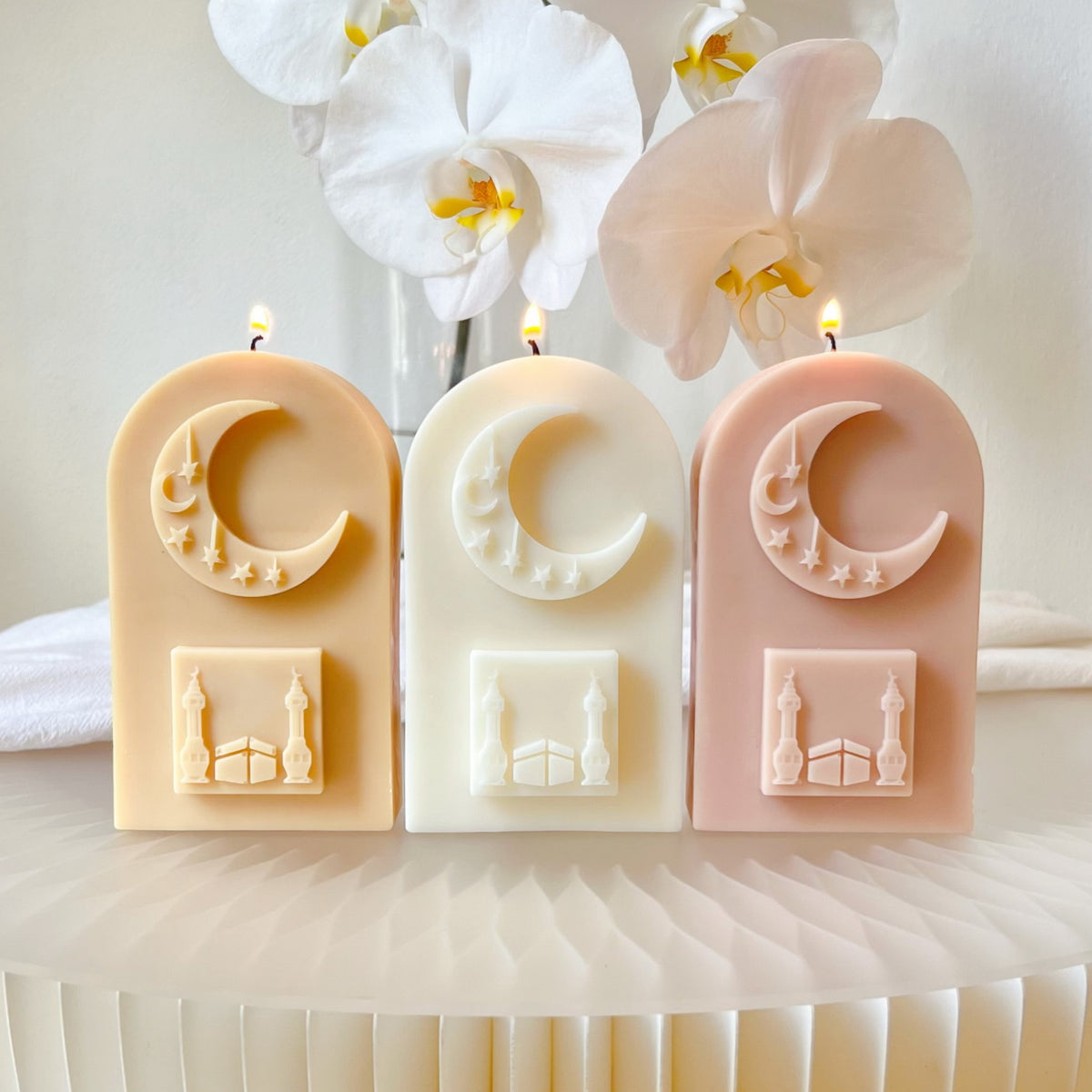 Arch Shaped Ramadan Candle - Eid Décor & Gifts | LMJ Candles