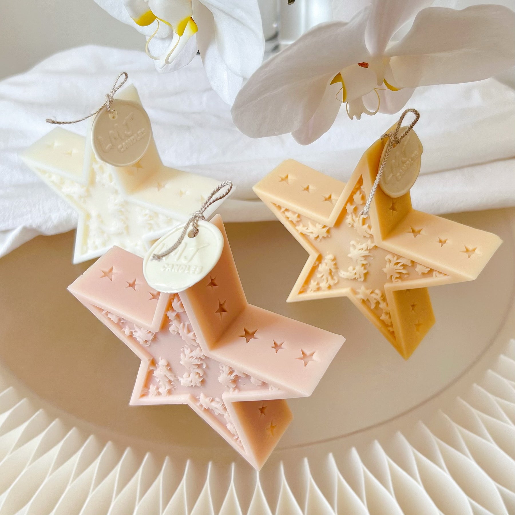 Star Shaped Ramadan Candle - Eid Décor & Gifts | LMJ Candles