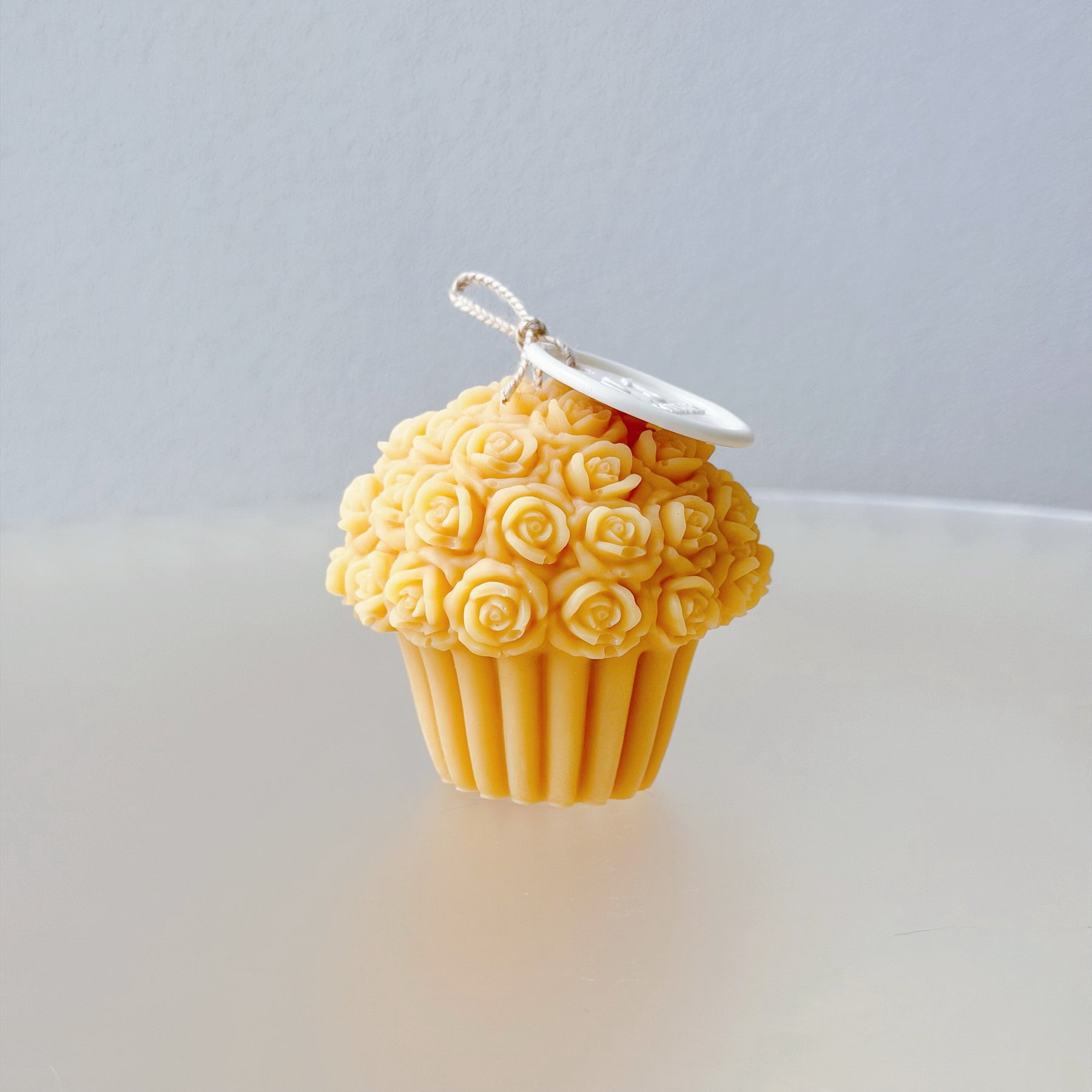 Flower Cupcake Soy Candle, Handmade Dessert Candle, LMJ Candles