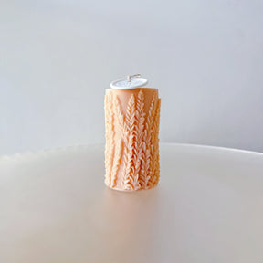 Lavender Scented Soy Pillar Candle, Flower Lover's Gift, LMJ Candles