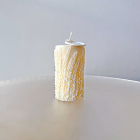 Lavender Scented Soy Pillar Candle, Flower Lover's Gift, LMJ Candles